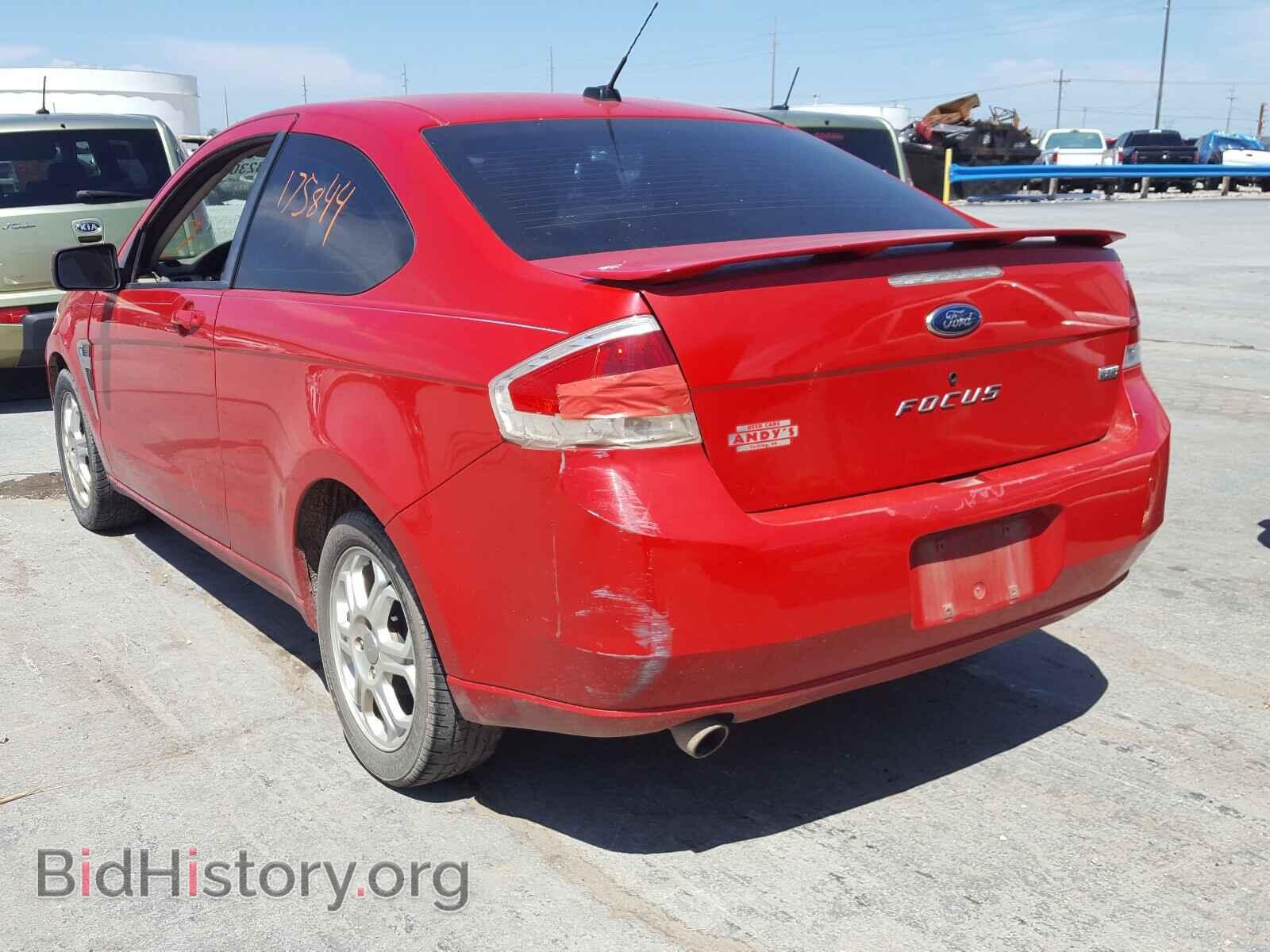 2008 FORD FOCUS - VIN: 1FAHP33N28W103717 - Фото 3