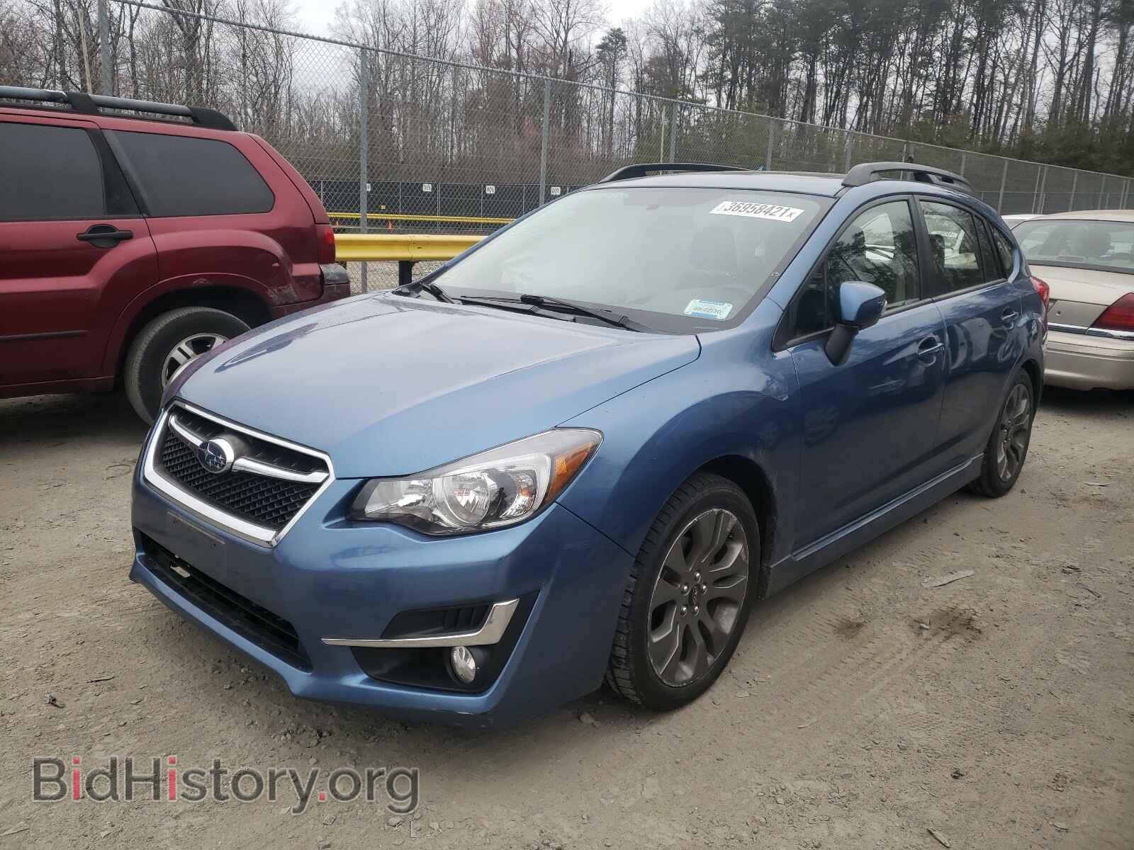 2016 SUBARU IMPREZA - VIN: JF1GPAP60G8230326 - Фото 2