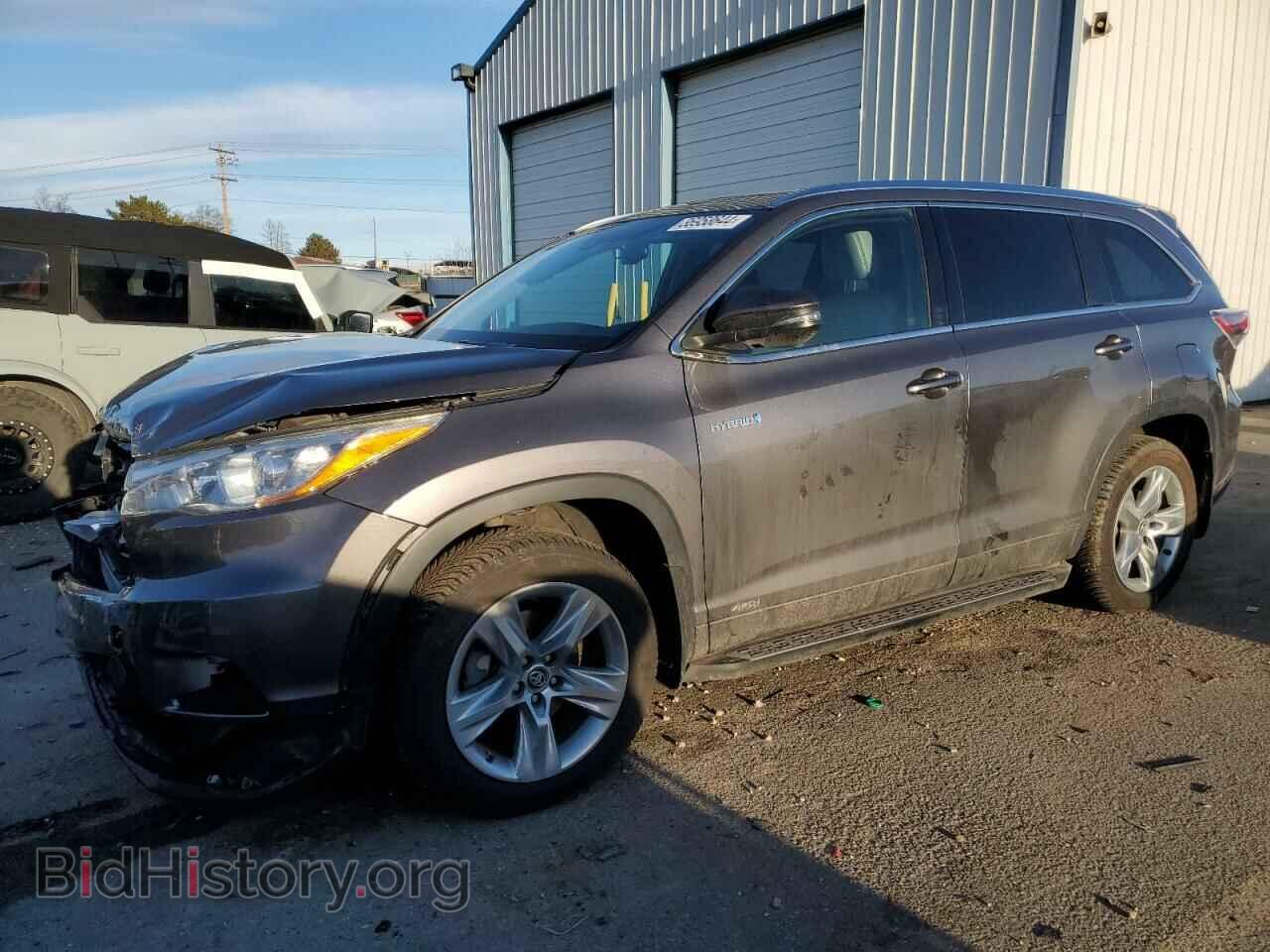 Photo 5TDDCRFH0GS019522 - TOYOTA HIGHLANDER 2016