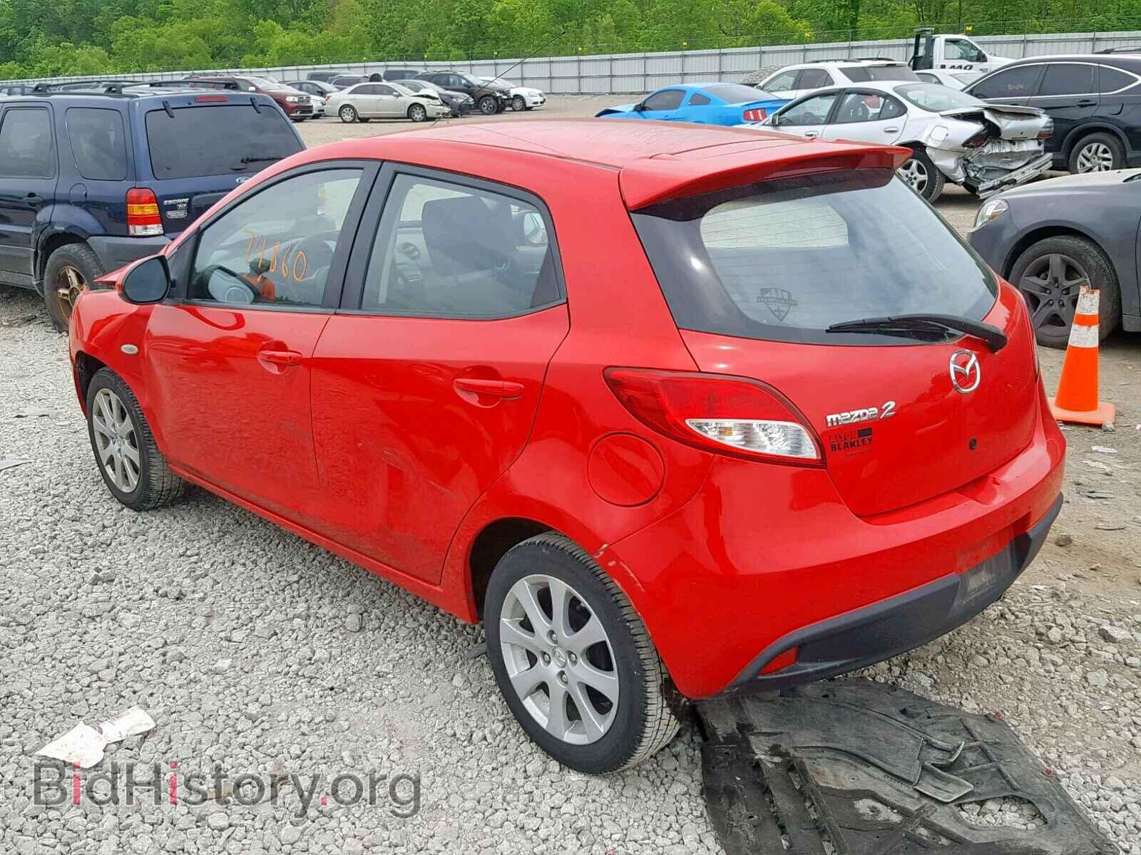 2011 MAZDA 2 - VIN: JM1DE1HYXB0127893 - Фото 3