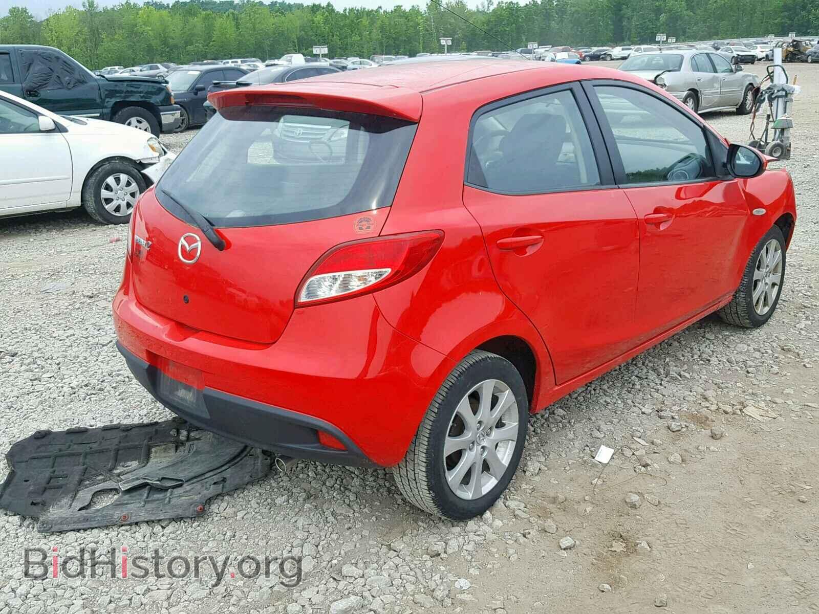 2011 MAZDA 2 - VIN: JM1DE1HYXB0127893 - Фото 4