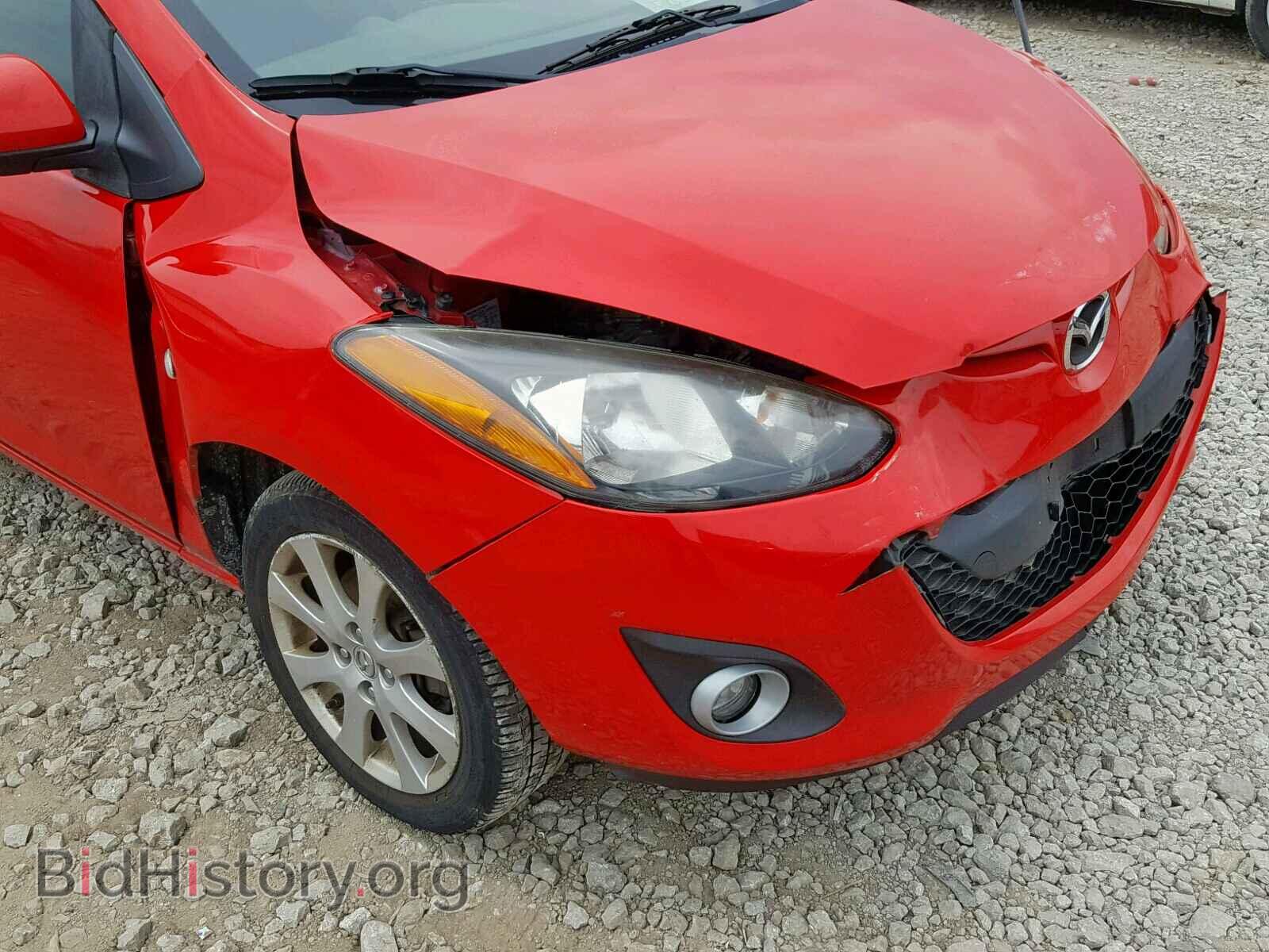 2011 MAZDA 2 - VIN: JM1DE1HYXB0127893 - Фото 9
