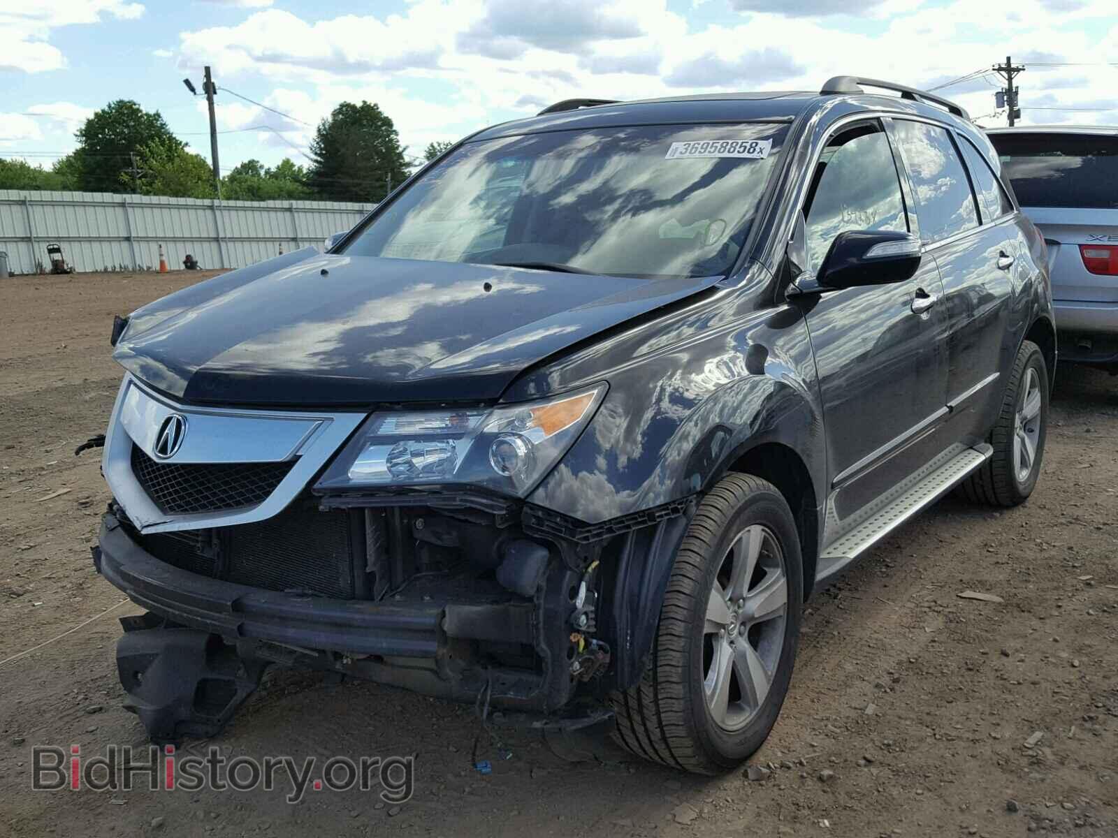 2011 ACURA MDX - VIN: 2HNYD2H61BH500754 - Фото 2