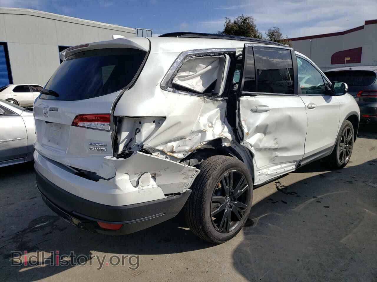 2022 HONDA PILOT - VIN: 5FNYF6H28NB027160 - Фото 3