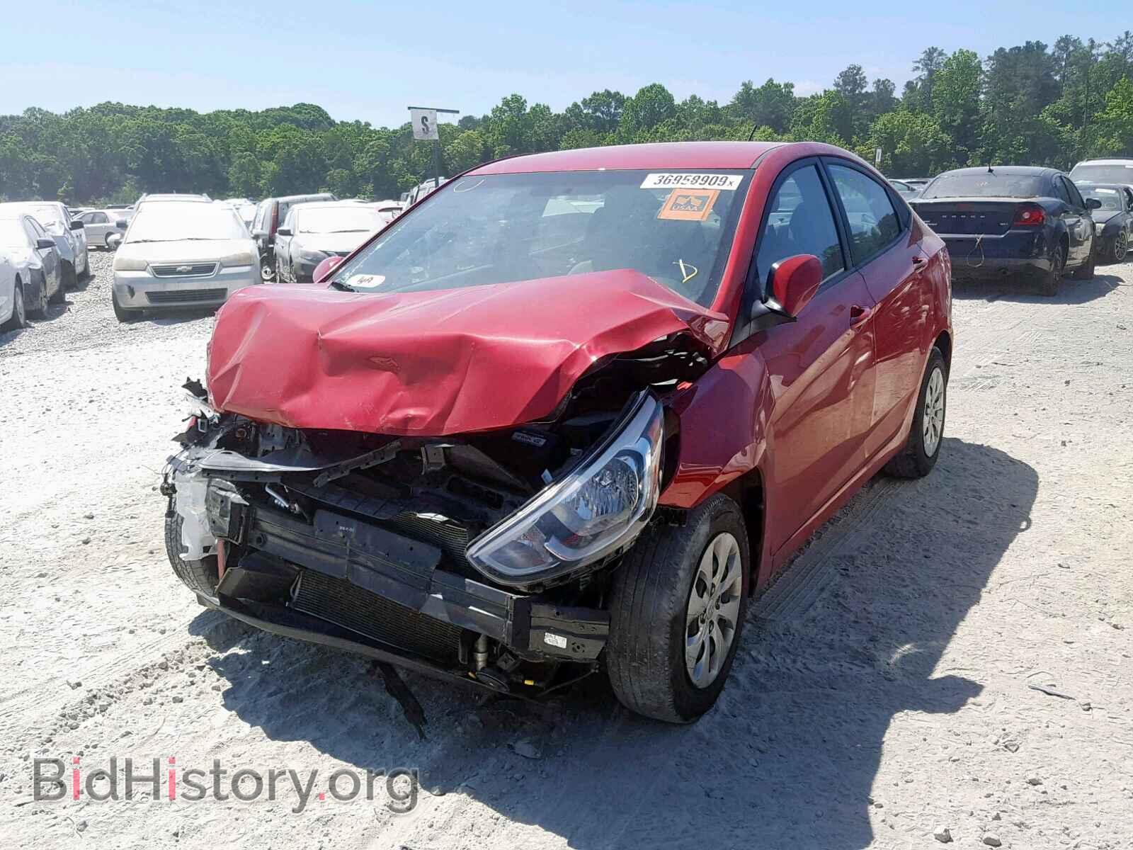 2017 HYUNDAI ACCENT - VIN: KMHCT4AE0HU245581 - Фото 2