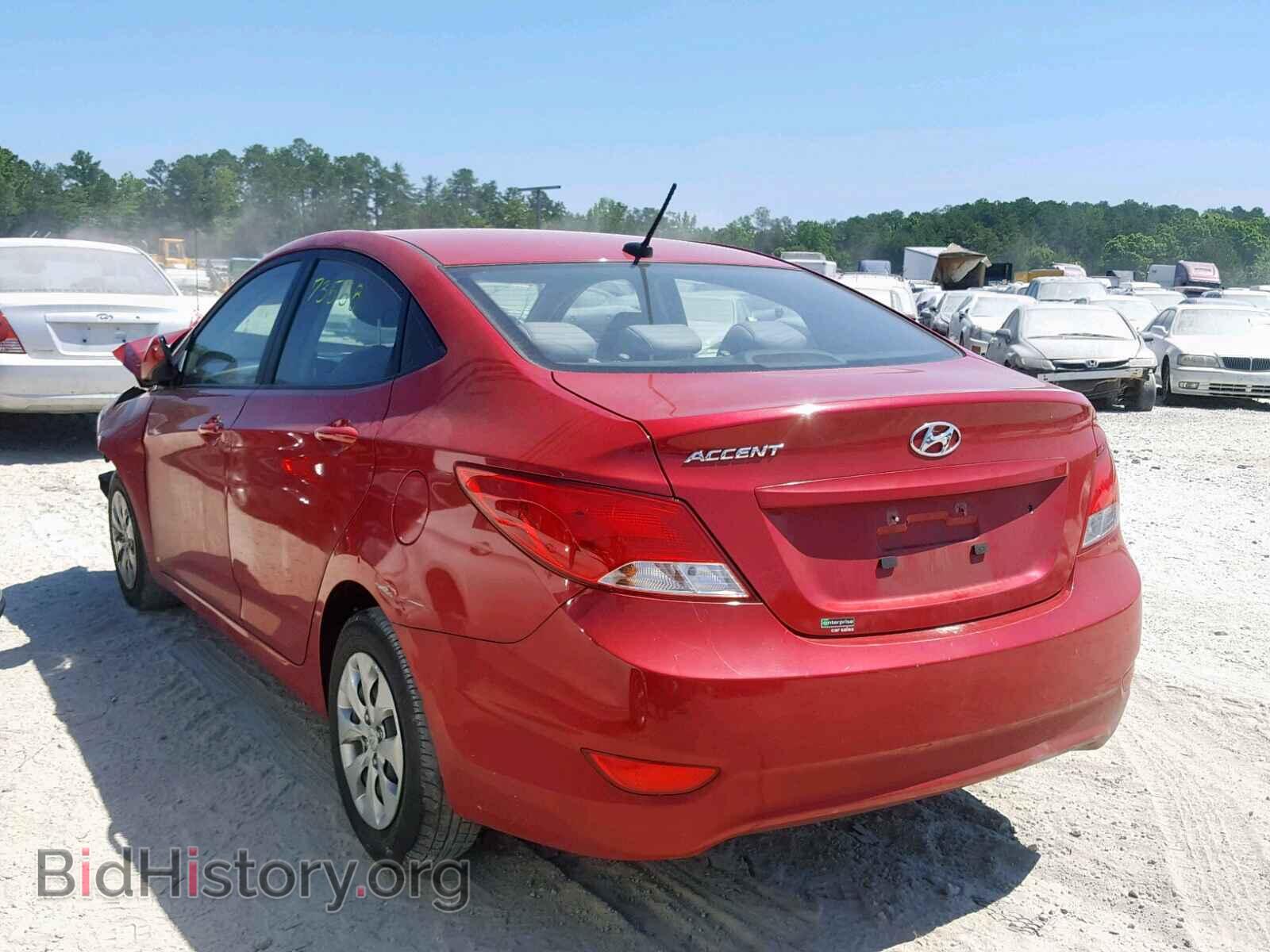2017 HYUNDAI ACCENT - VIN: KMHCT4AE0HU245581 - Фото 3
