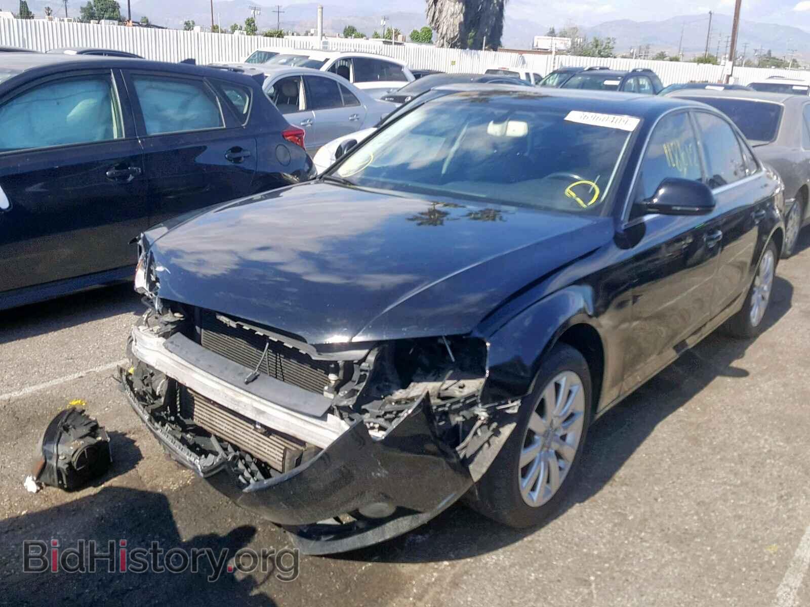 2009 AUDI A4 - VIN: WAUCF78K99N050600 - Фото 2