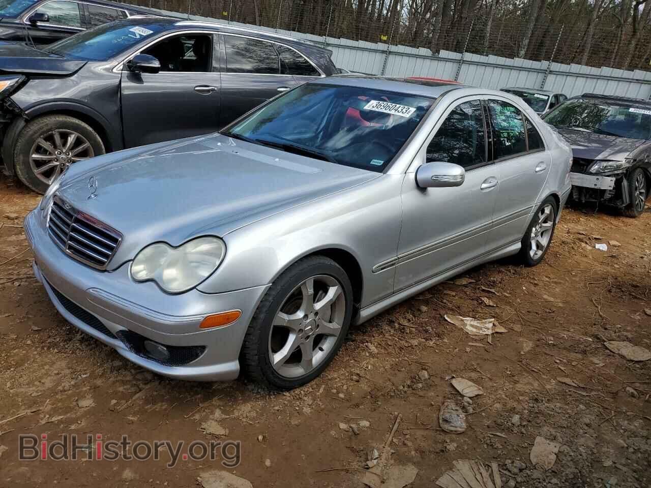 Photo WDBRF52H17F930596 - MERCEDES-BENZ C-CLASS 2007