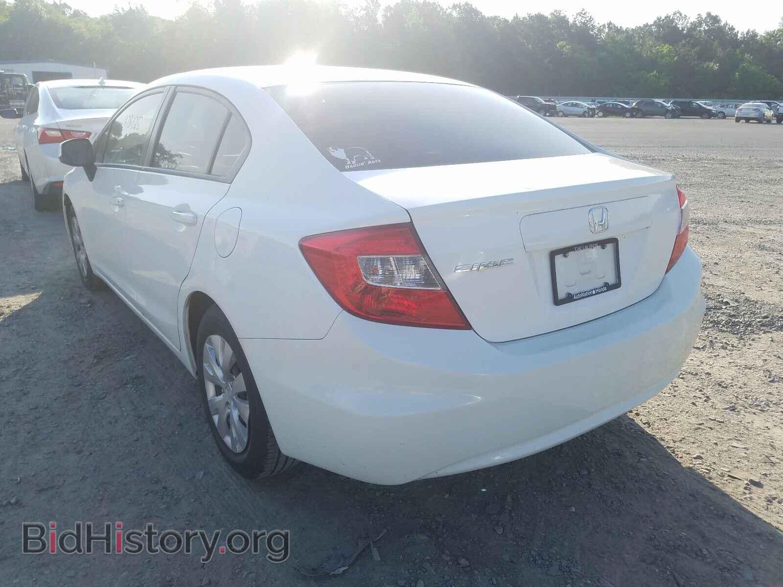 2012 HONDA CIVIC - VIN: 19XFB2F54CE369622 - Фото 3