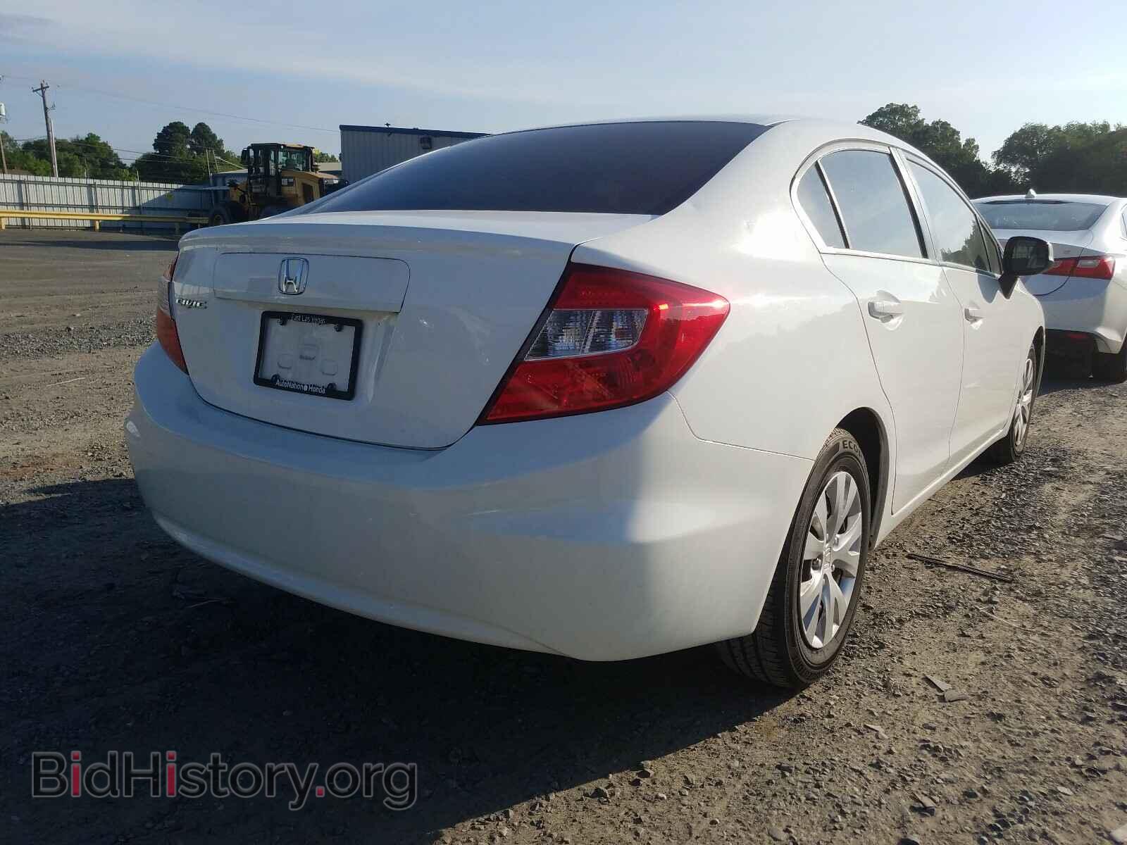 2012 HONDA CIVIC - VIN: 19XFB2F54CE369622 - Фото 4