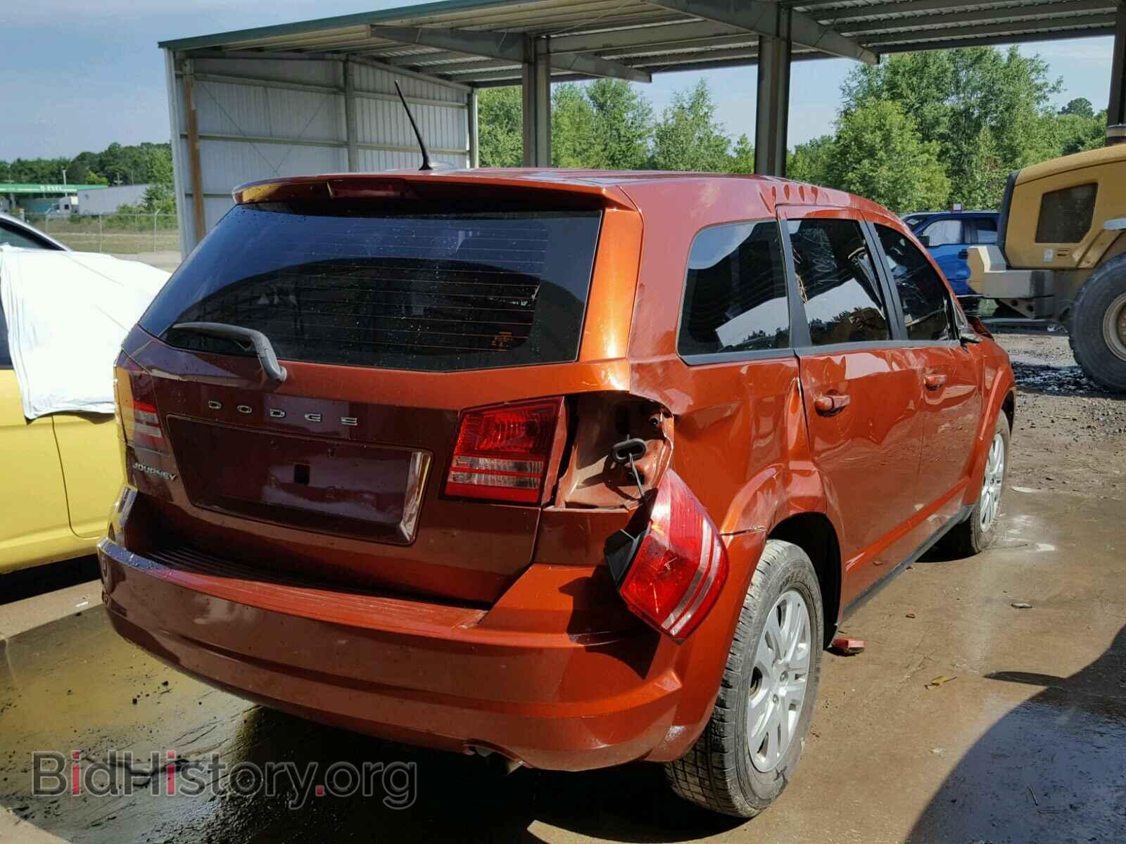 2014 DODGE JOURNEY - VIN: 3C4PDCAB9ET120510 - Фото 4