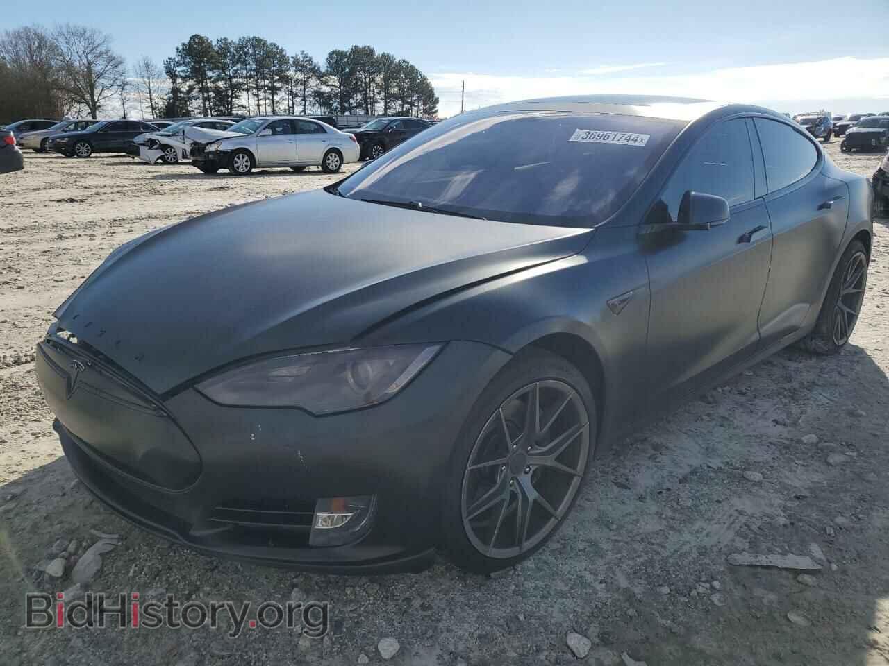 Фотография 5YJSA1S17EFP51011 - TESLA MODEL S 2014