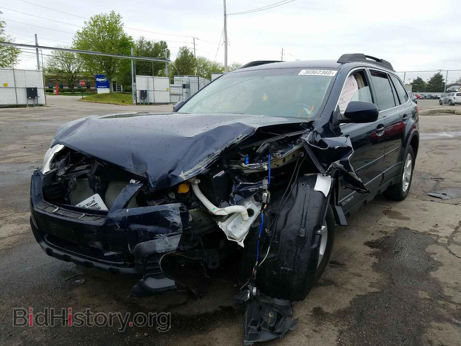 2014 SUBARU OUTBACK - VIN: 4S4BRCCC8E3225337 - Фото 2