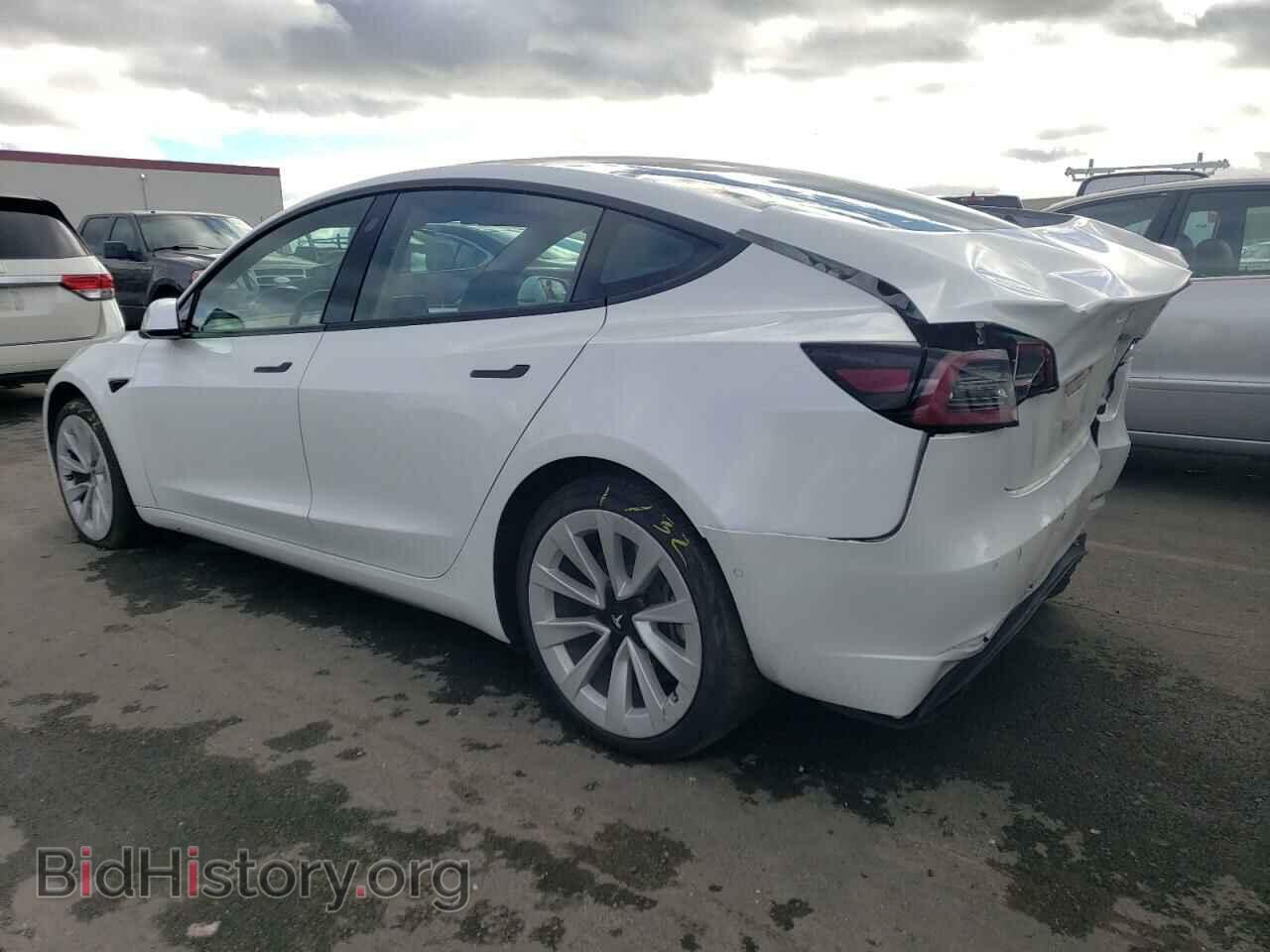 2022 TESLA MODEL 3 - VIN: 5YJ3E1EA8NF143003 - Фото 2