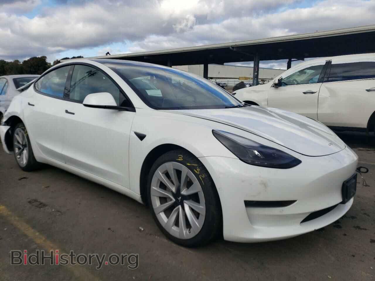 2022 TESLA MODEL 3 - VIN: 5YJ3E1EA8NF143003 - Фото 4