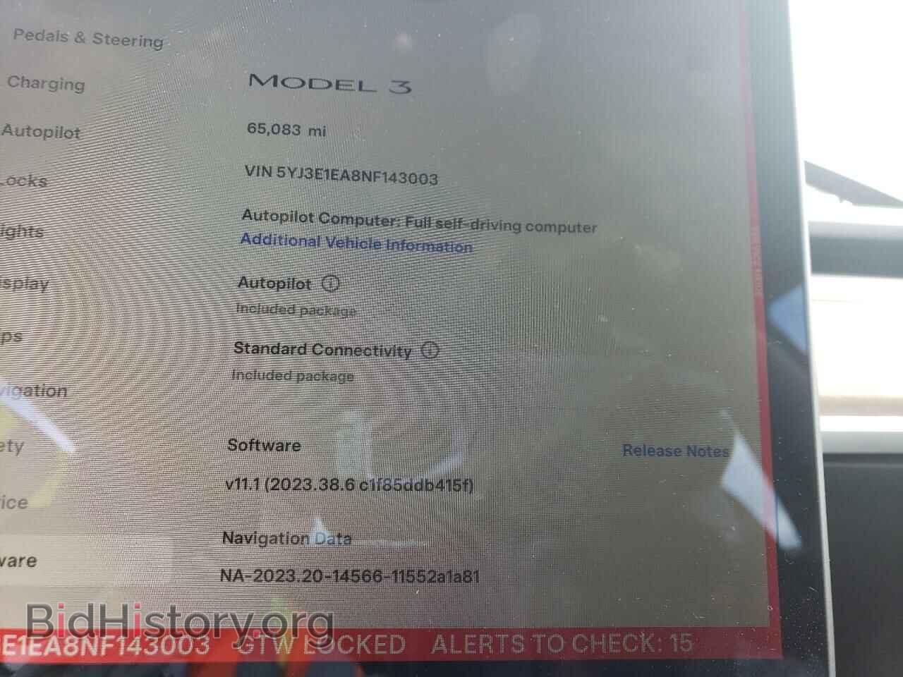 2022 TESLA MODEL 3 - VIN: 5YJ3E1EA8NF143003 - Фото 9
