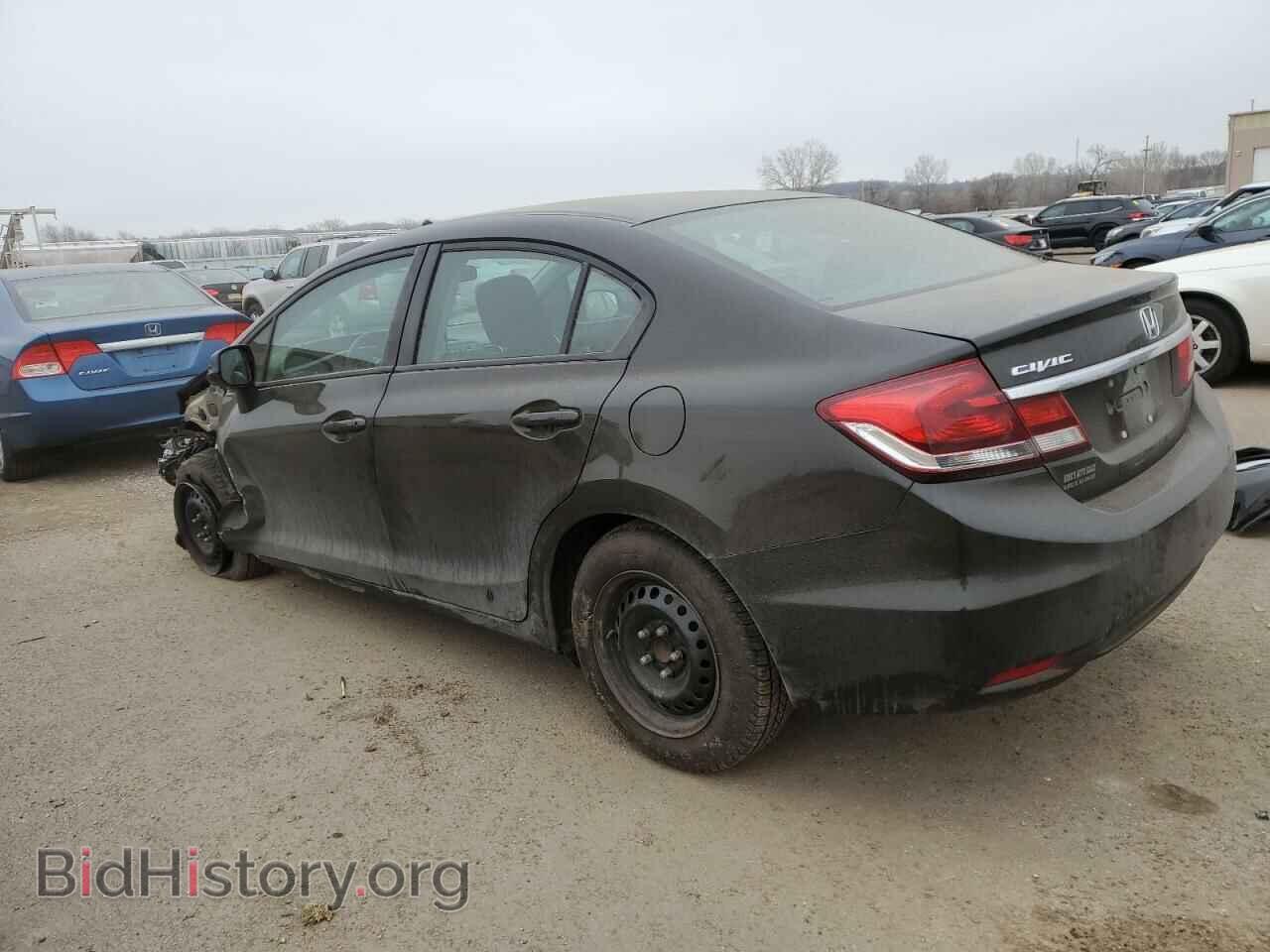 2013 HONDA CIVIC - VIN: 2HGFB2F58DH550231 - Фото 2