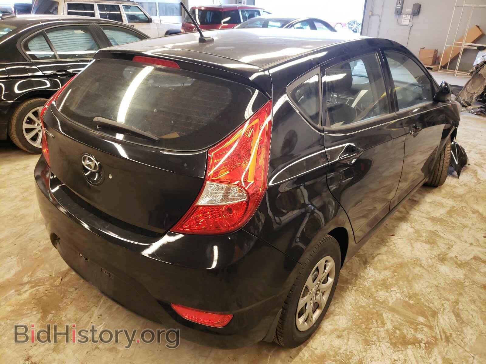 2012 HYUNDAI ACCENT - VIN: KMHCT5AE8CU044803 - Фото 4