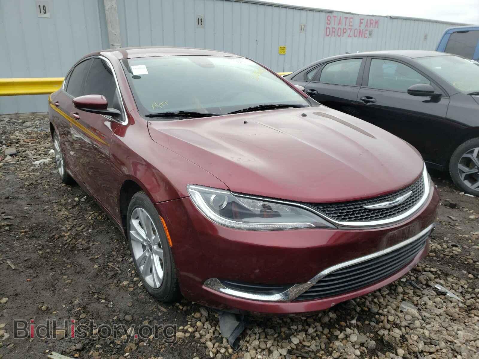 Фотография 1C3CCCAB1FN574063 - CHRYSLER 200 2015