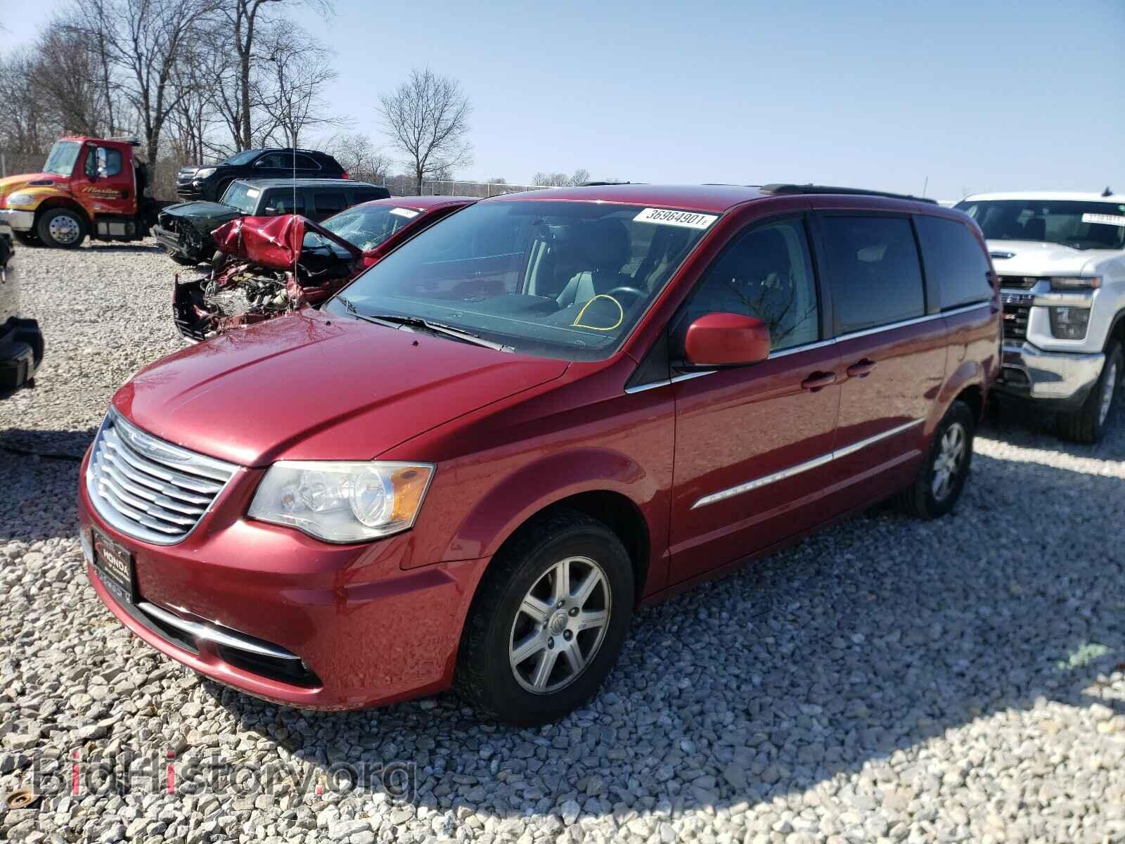 2012 CHRYSLER MINIVAN - VIN: 2C4RC1BG0CR186325 - Фото 2