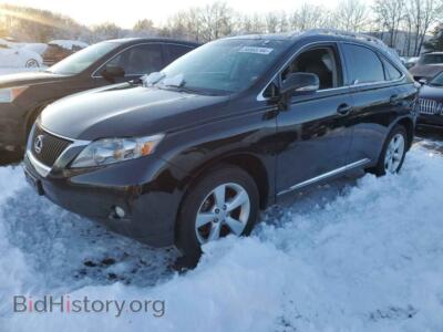 2012 Lexus RX350 350, черный — VIN 2T2BK1BA4CC123773, Copart
