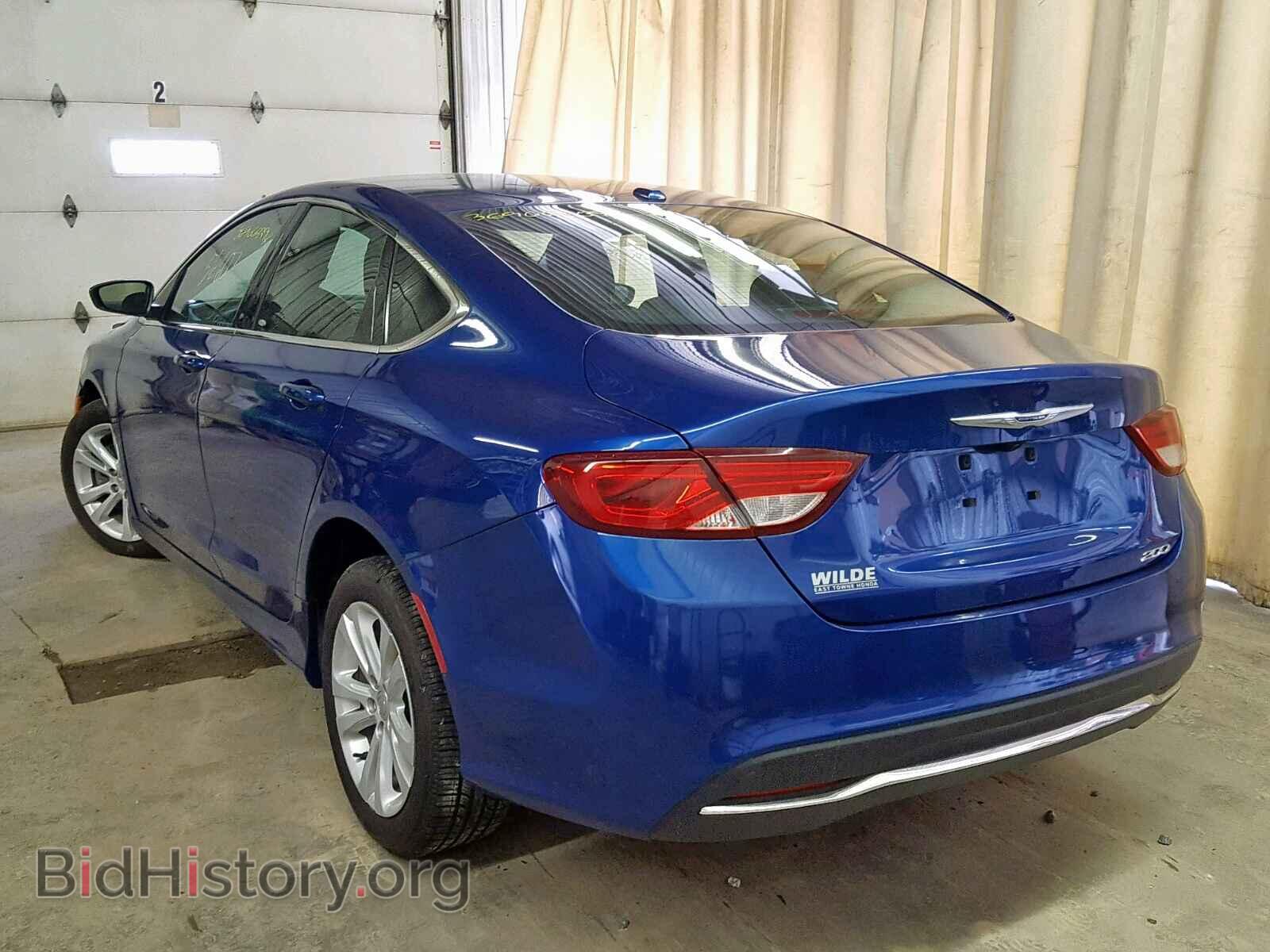 2016 CHRYSLER 200 - VIN: 1C3CCCAB6GN137516 - Photo 3