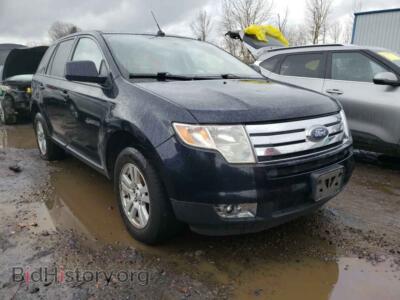 2008 Ford EDGE Edge SEL, синий — VIN 2FMDK38C98BB22244, Copart