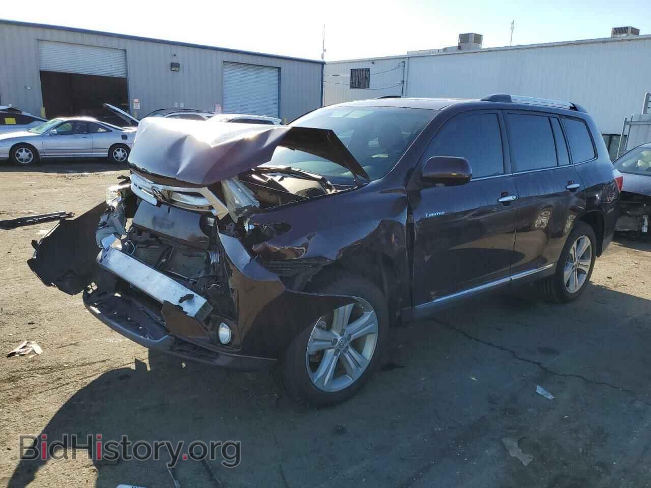 Photo 5TDDK3EH4CS165367 - TOYOTA HIGHLANDER 2012