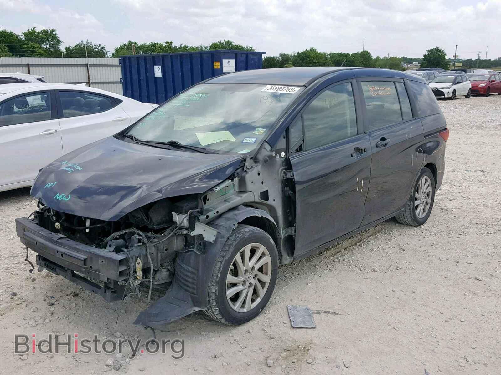 2012 MAZDA 5 - VIN: JM1CW2BL1C0101356 - Фото 2