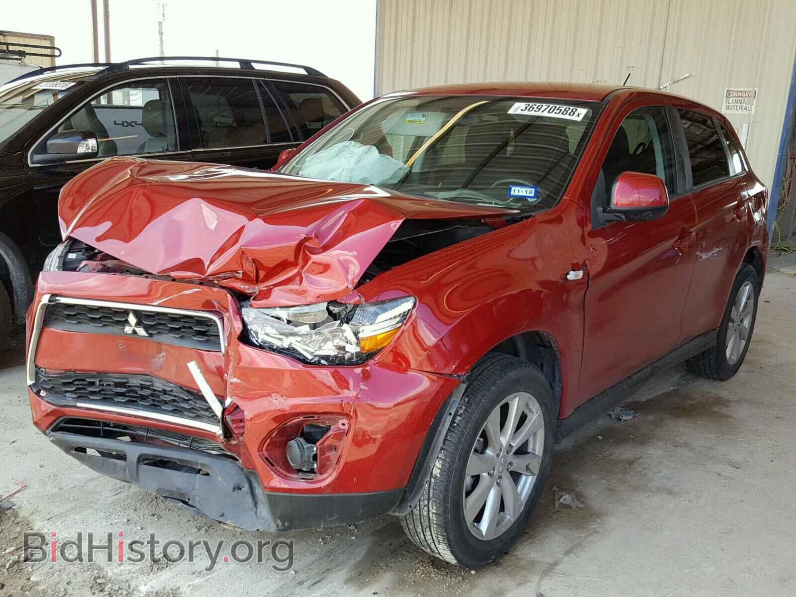 2015 MITSUBISHI OUTLANDER - VIN: 4A4AP3AU0FE049478 - Фото 2