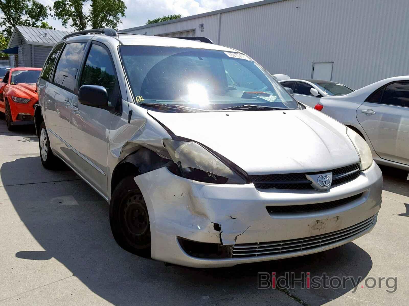 Фотография 5TDZA23C35S357487 - TOYOTA SIENNA CE 2005