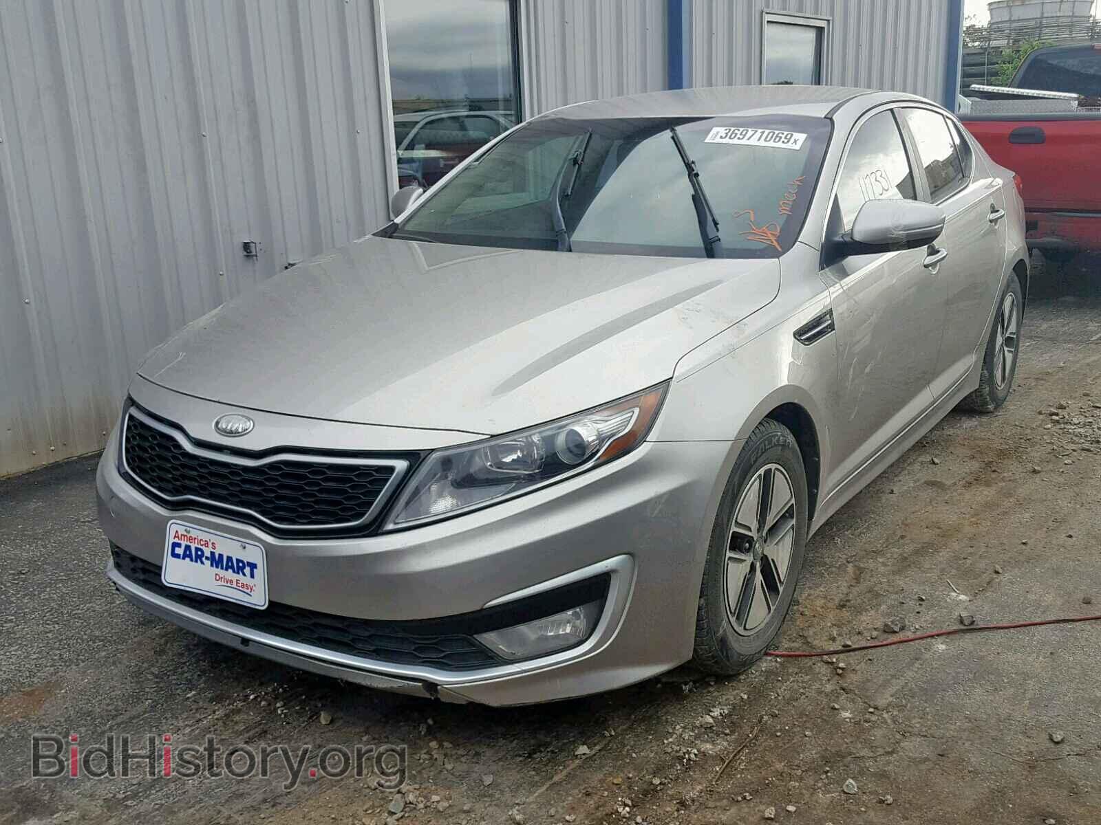 2012 KIA OPTIMA HYB - VIN: KNAGM4AD3C5036247 - Фото 2