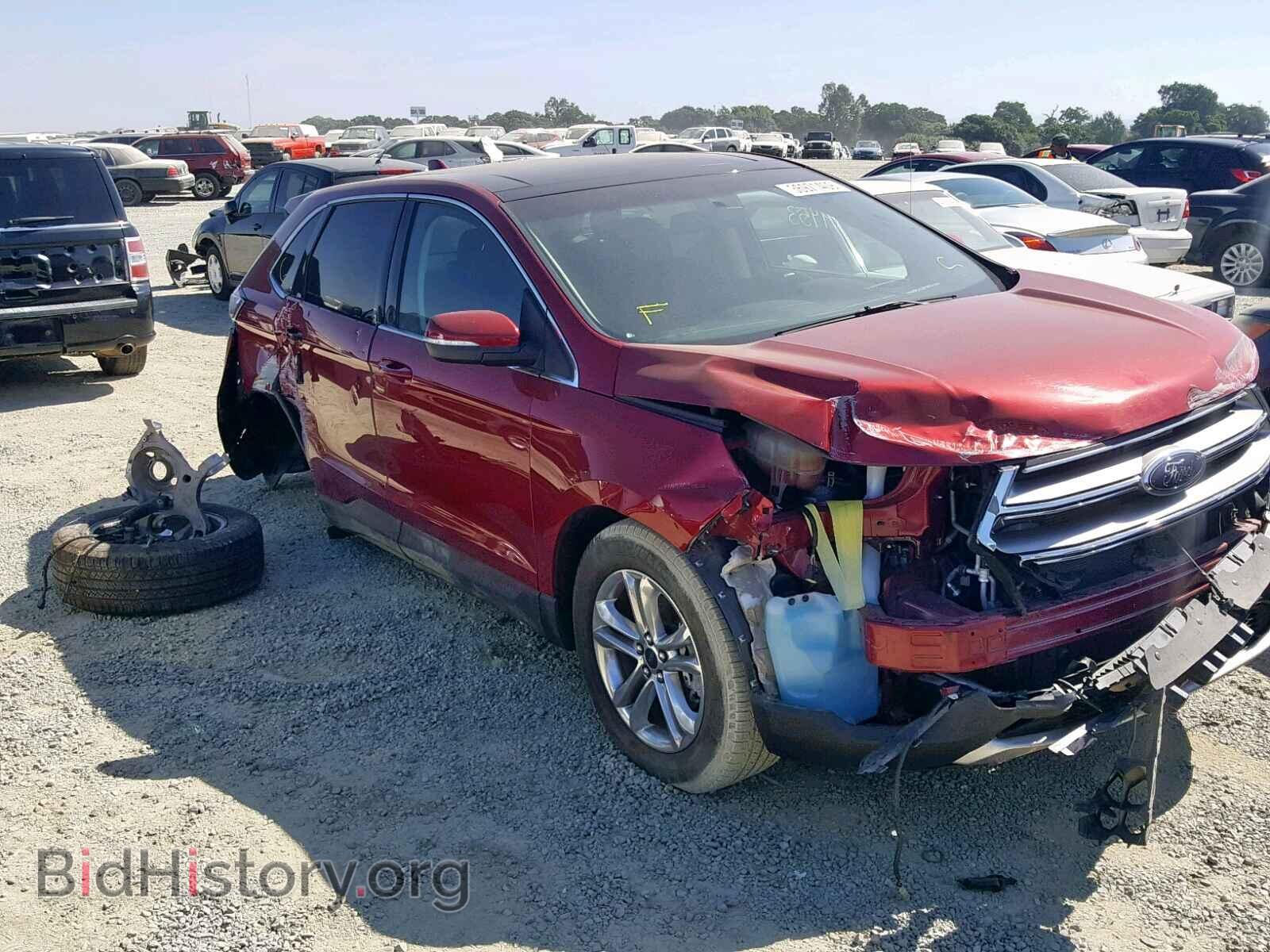 Photo 2FMPK3J86FBC35391 - FORD EDGE SEL 2015