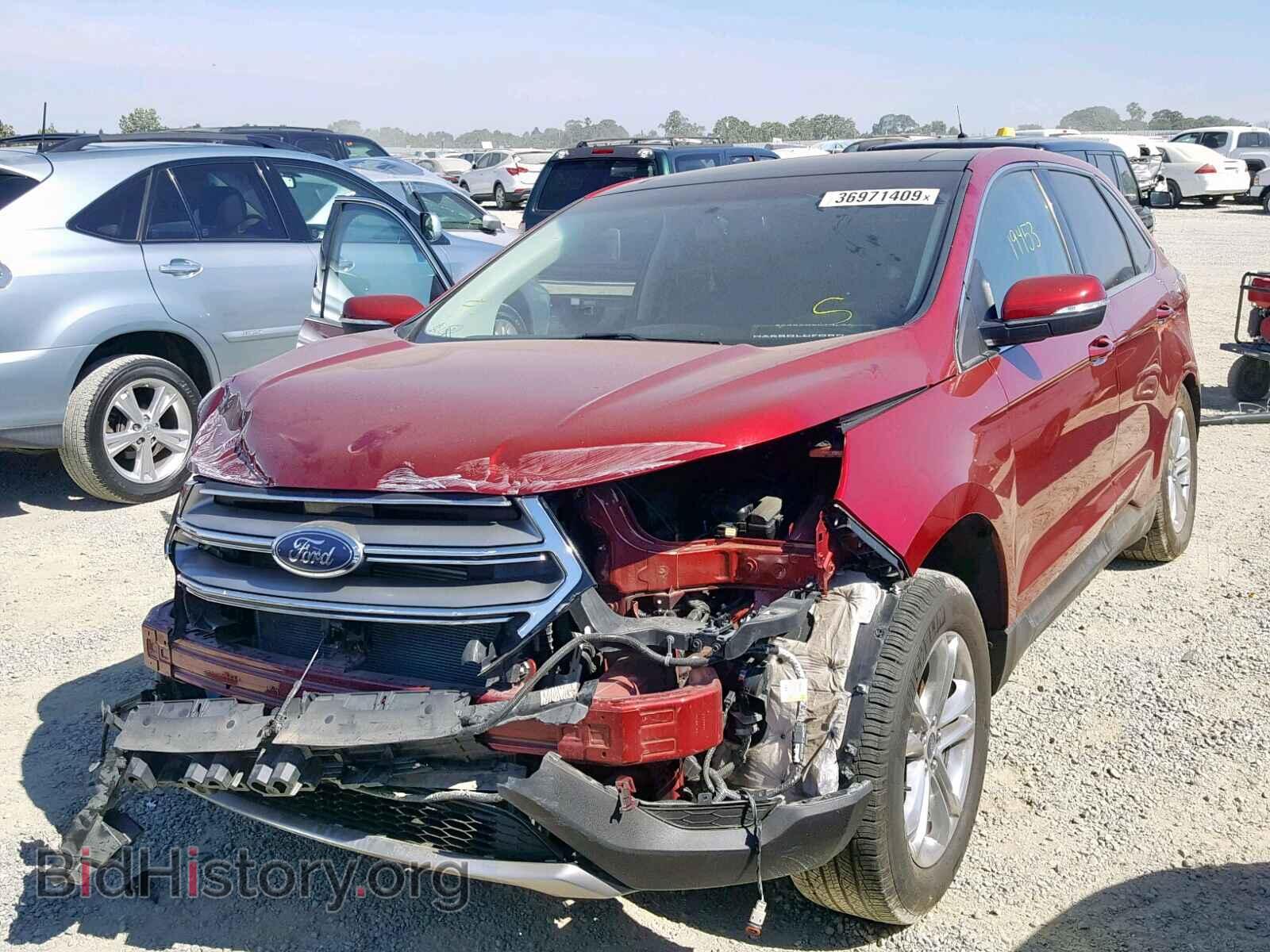 2015 FORD EDGE SEL - VIN: 2FMPK3J86FBC35391 - Фото 2
