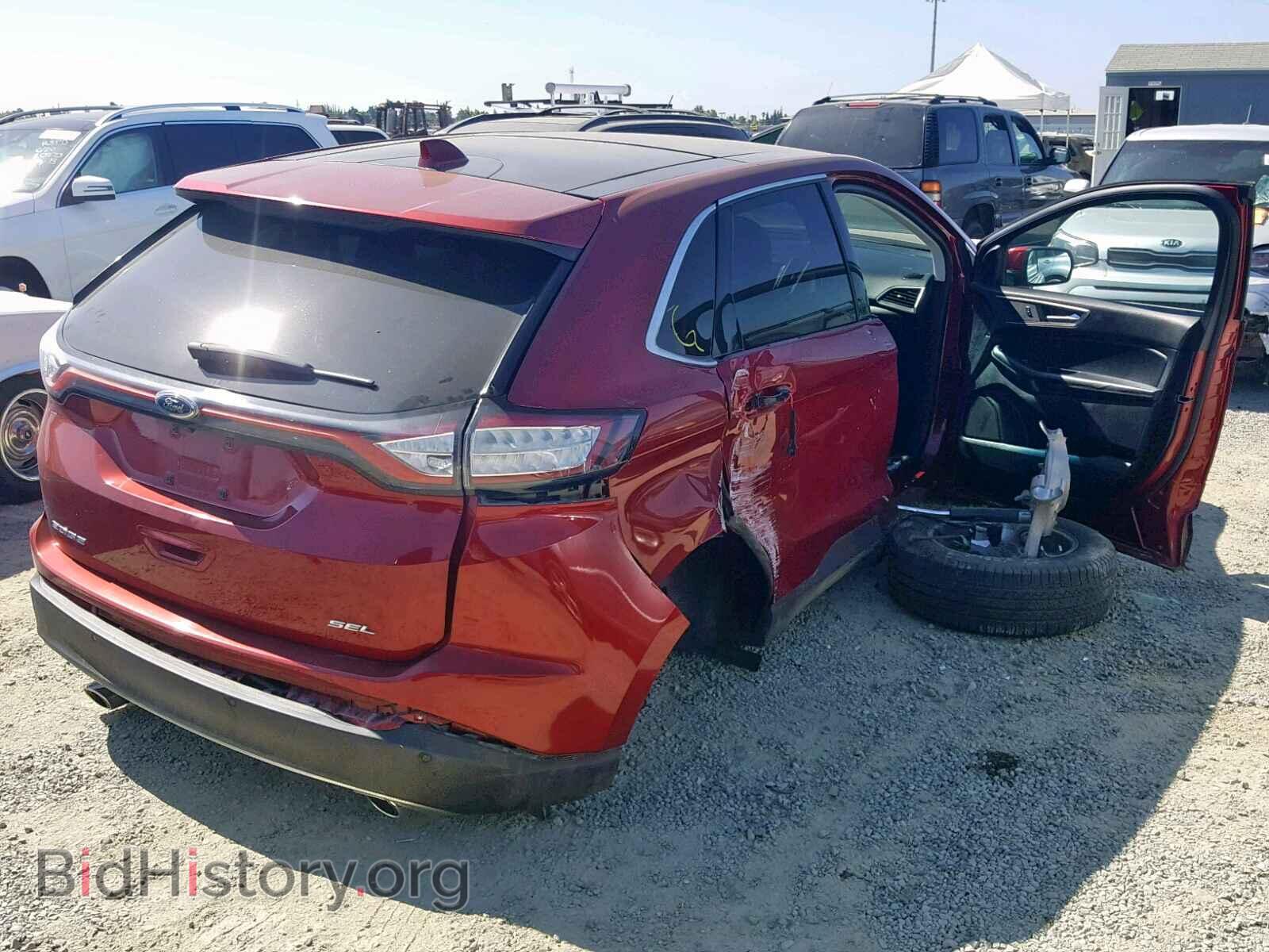 2015 FORD EDGE SEL - VIN: 2FMPK3J86FBC35391 - Фото 4