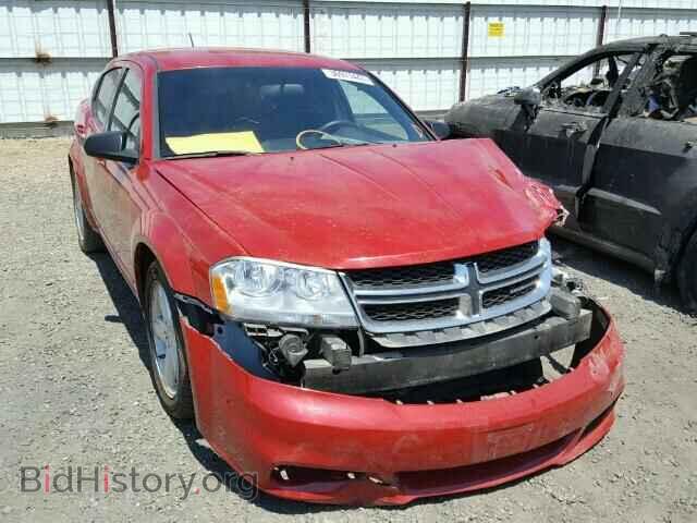 Photo 1C3CDZAB8DN643425 - DODGE AVENGER 2013