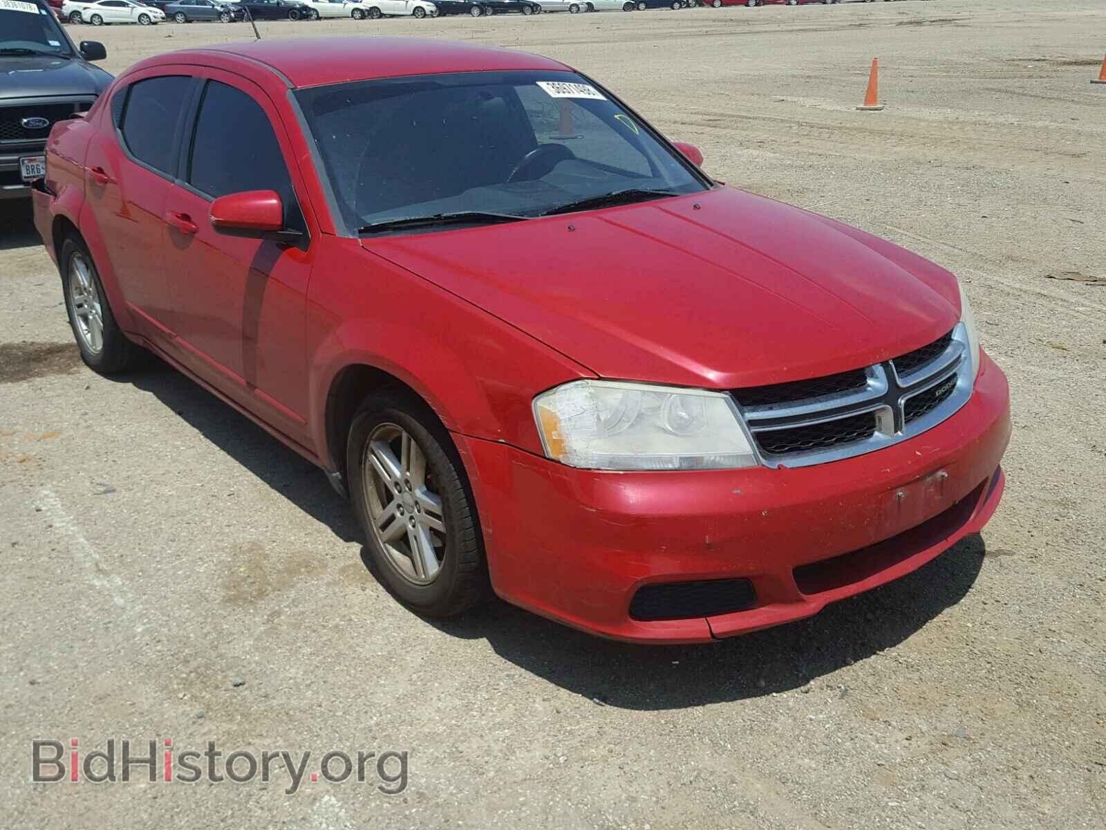 Фотография 1C3CDZCB4CN150675 - DODGE AVENGER 2012