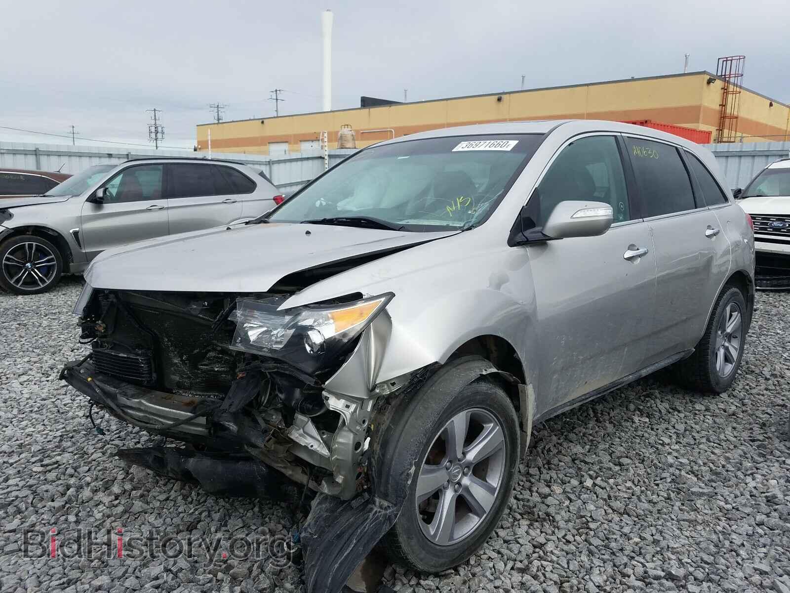 2012 ACURA MDX - VIN: 2HNYD2H63CH004422 - Фото 2