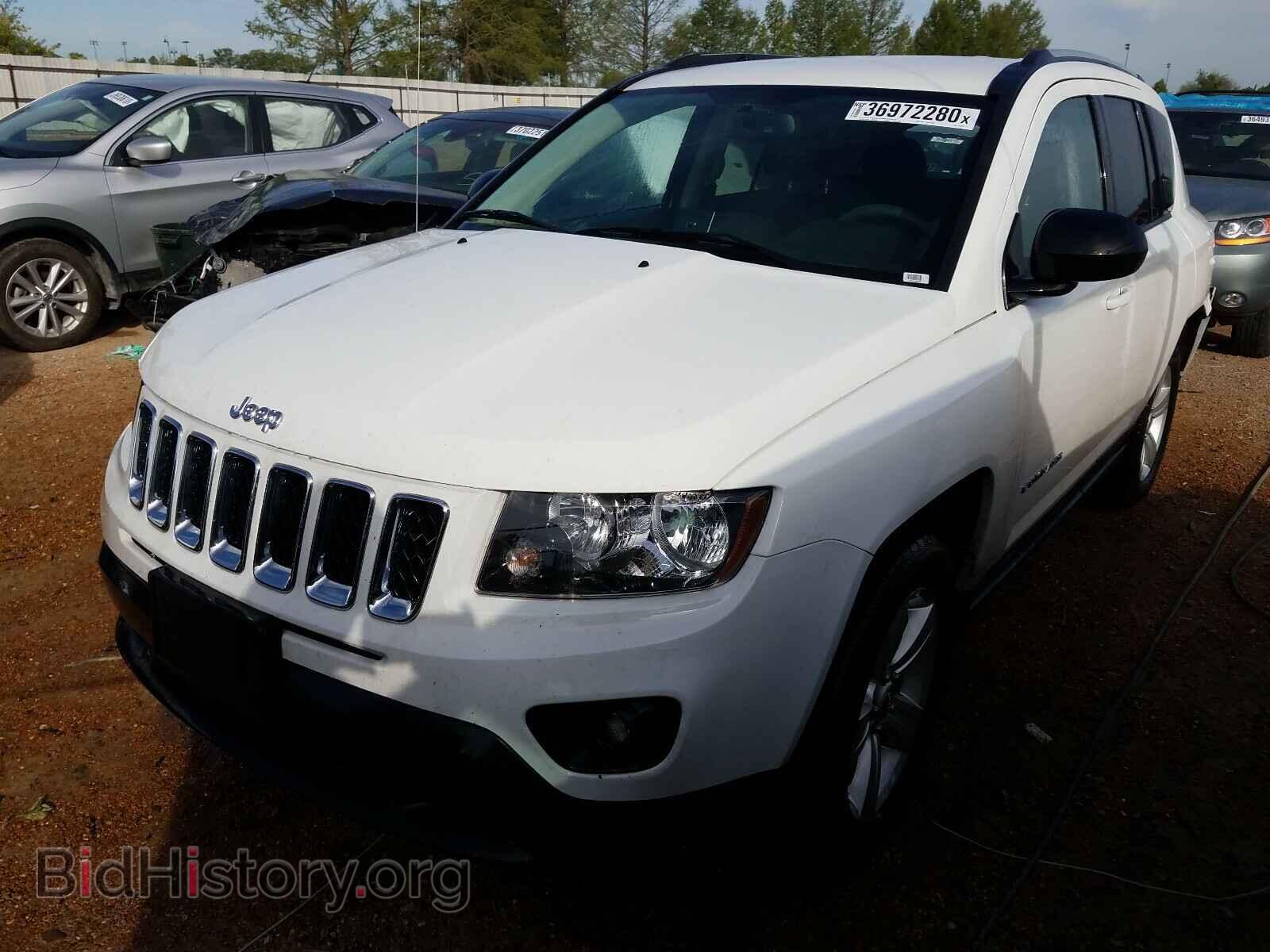 2016 JEEP COMPASS - VIN: 1C4NJDBB7GD610523 - Фото 2