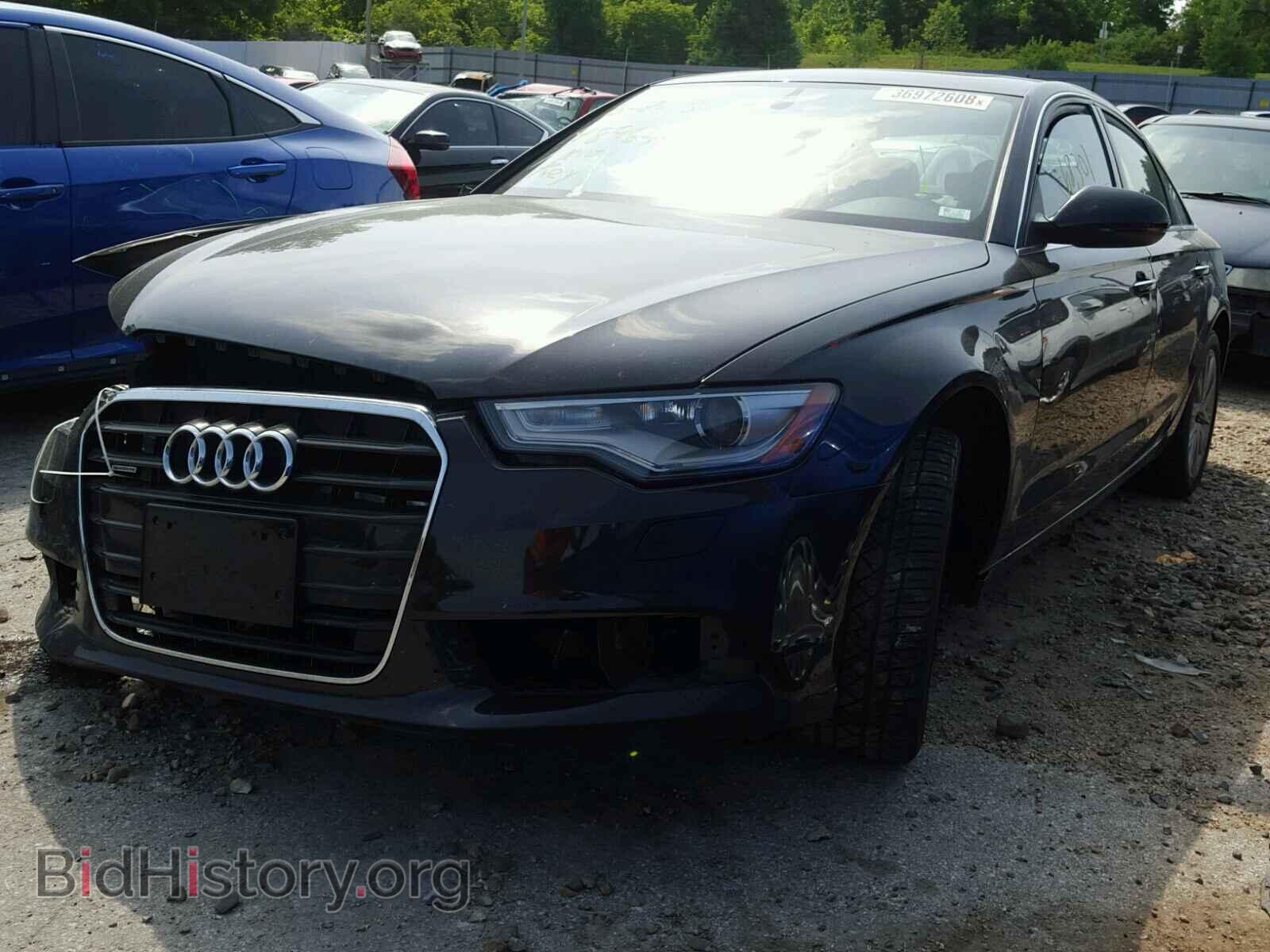 2013 AUDI A6 - VIN: WAUGFAFC3DN085233 - Photo 2