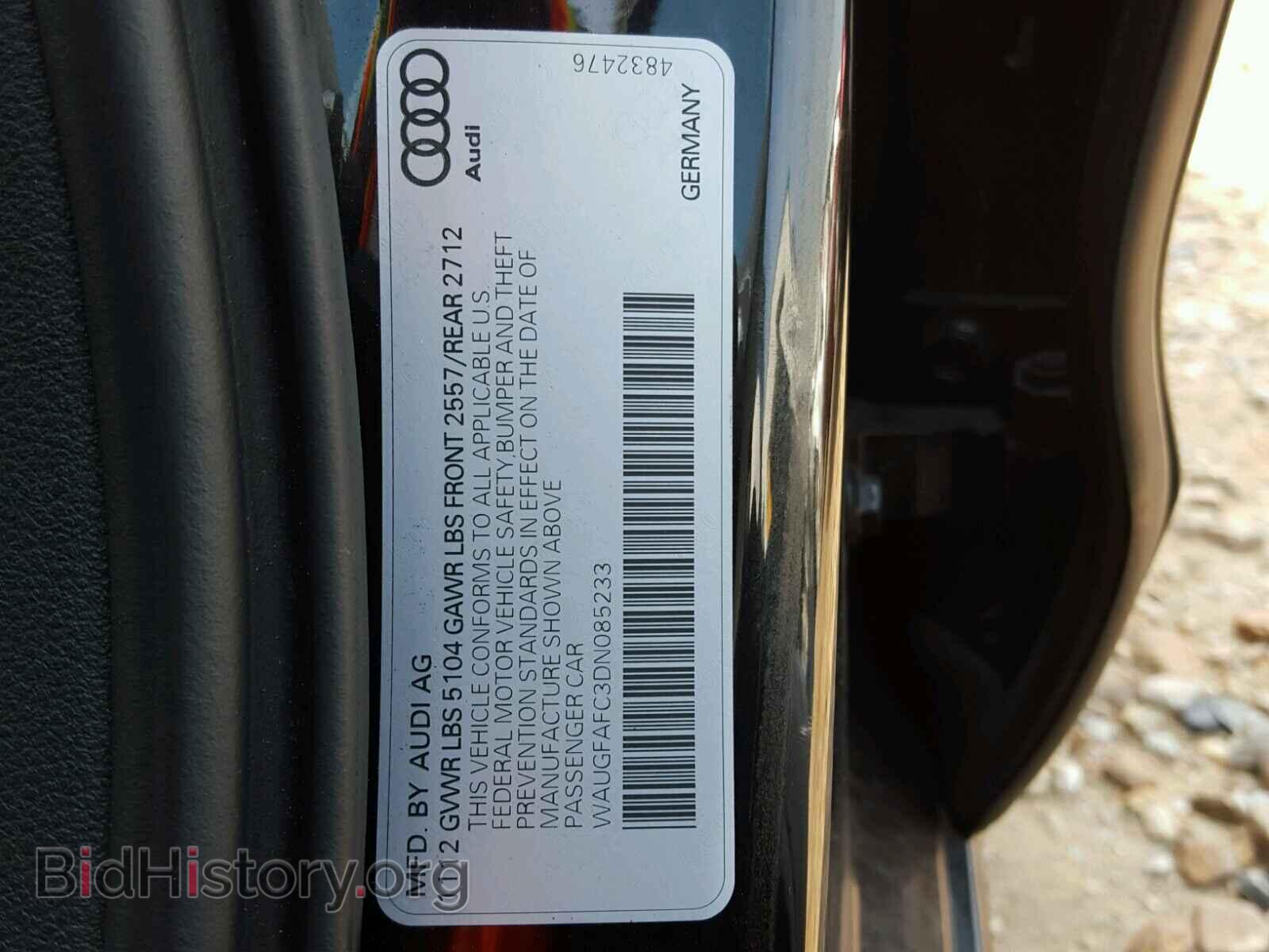 2013 AUDI A6 - VIN: WAUGFAFC3DN085233 - Photo 10