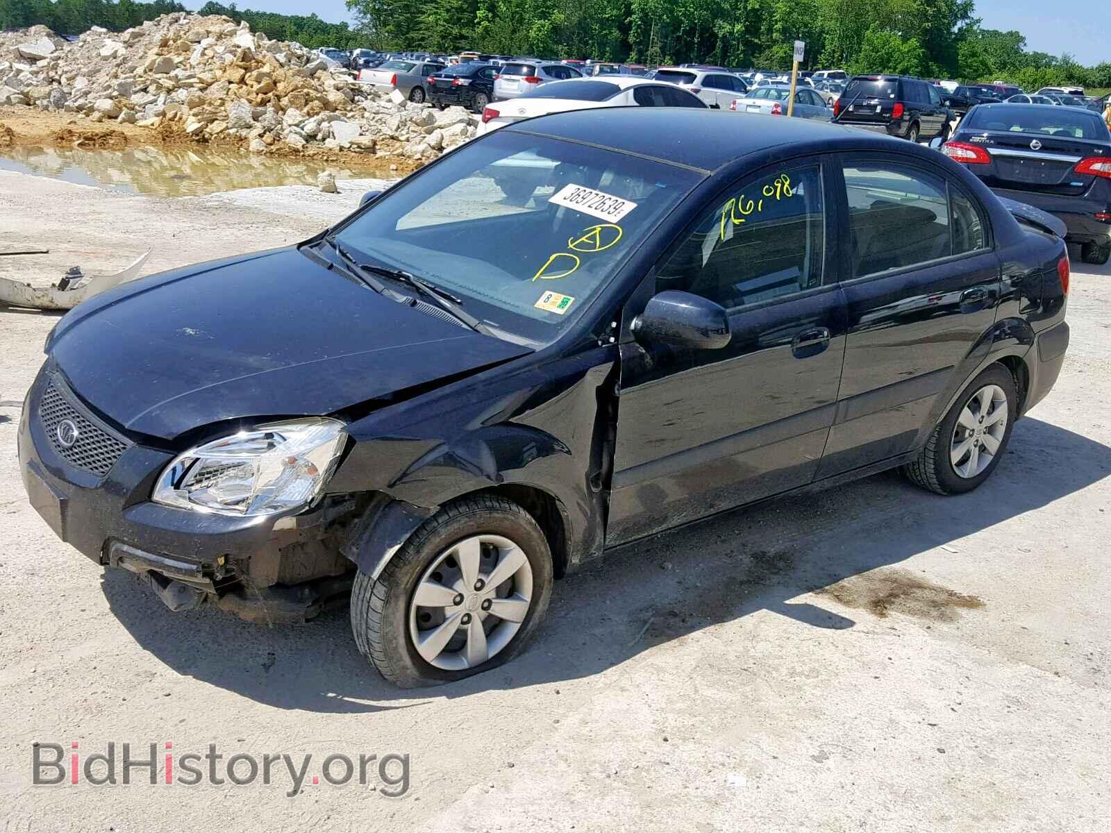 2008 KIA RIO BASE - VIN: KNADE123886424273 - Фото 2