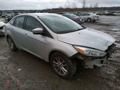 2016 Ford FOCUS Focus SE, серебристый — VIN 1FADP3F26GL365482, Copart