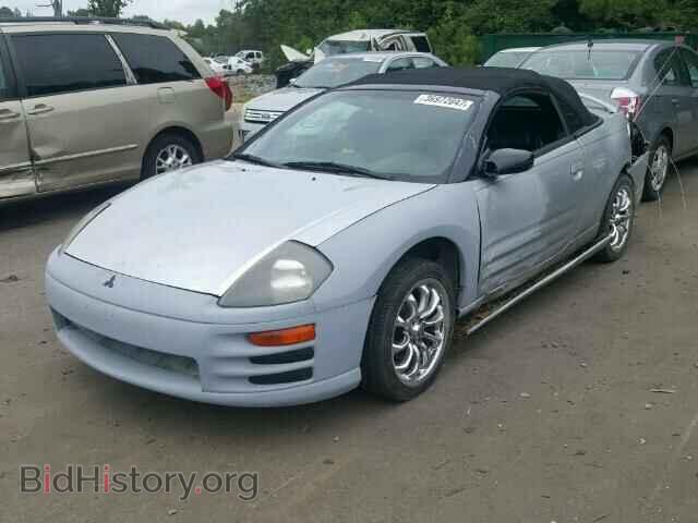 2001 MITSUBISHI ECLIPSE - VIN: 4A3AE85H31E024619 - Фото 2