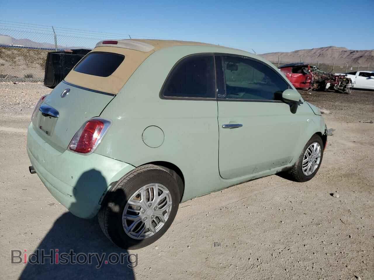 2012 FIAT 500 - VIN: 3C3CFFDR3CT347969 - Photo 3