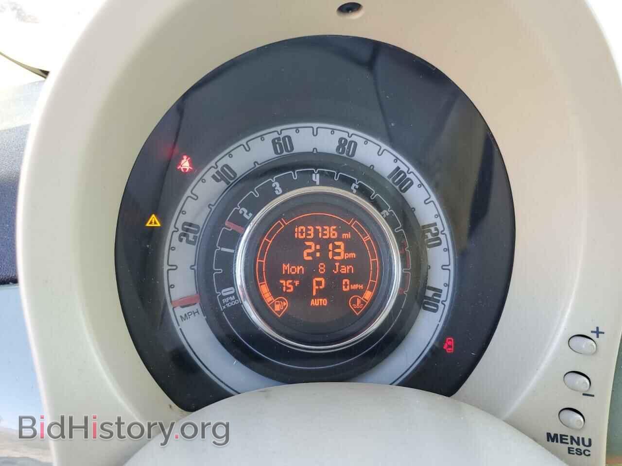 2012 FIAT 500 - VIN: 3C3CFFDR3CT347969 - Photo 9