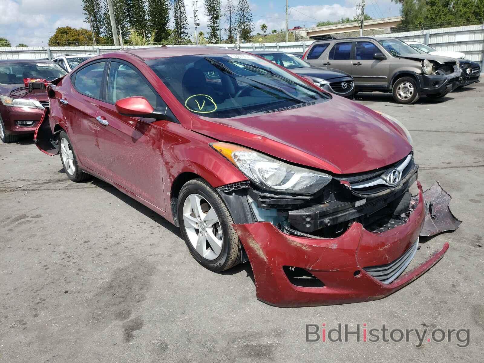 Photo 5NPDH4AE7DH454234 - HYUNDAI ELANTRA 2013