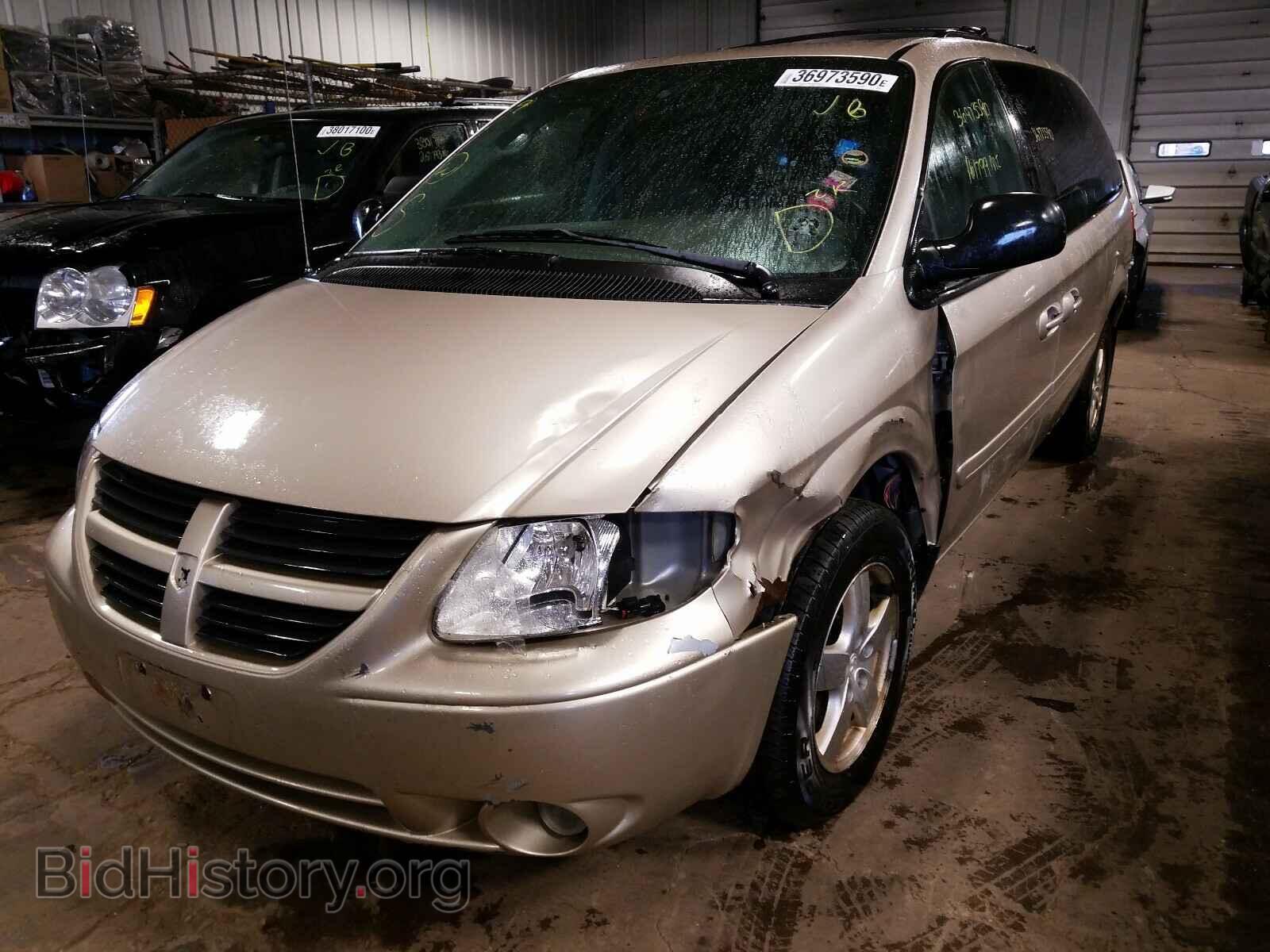 2007 DODGE CARAVAN - VIN: 2D4GP44L57R264565 - Фото 2