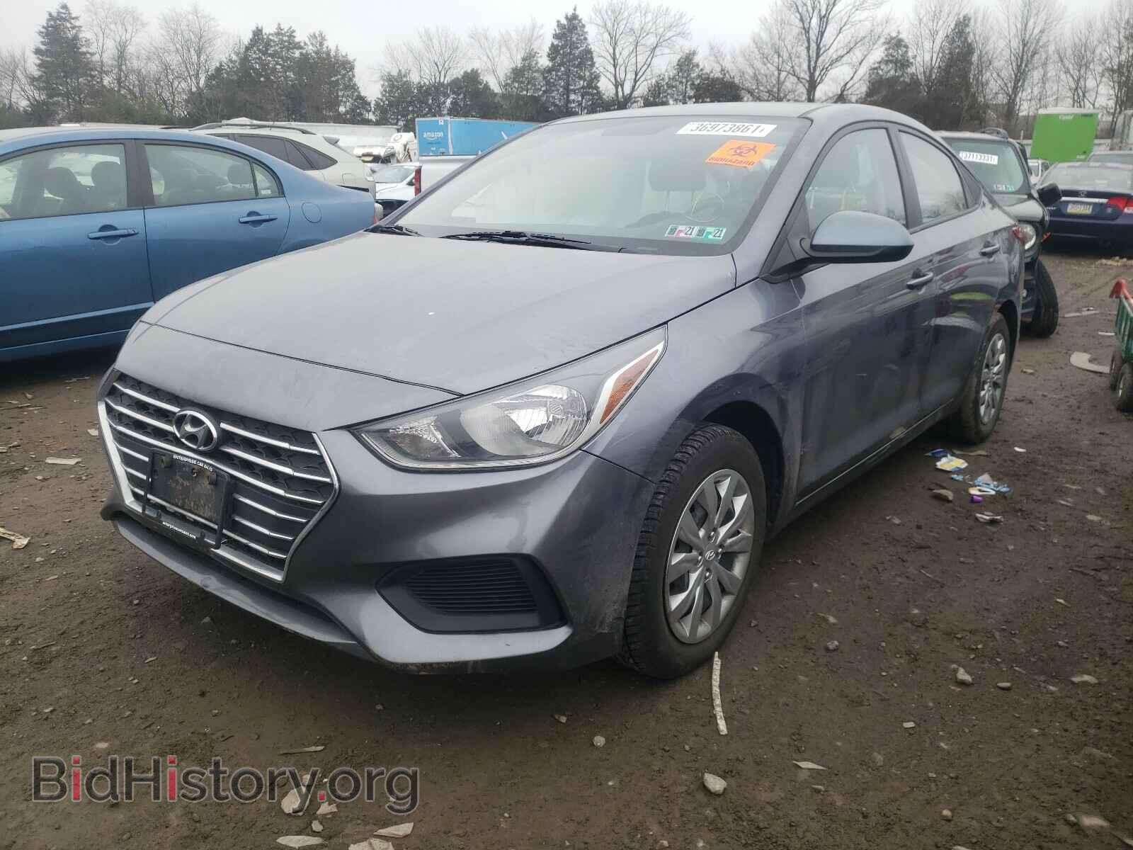 2019 HYUNDAI ACCENT - VIN: 3KPC24A34KE050157 - Фото 2