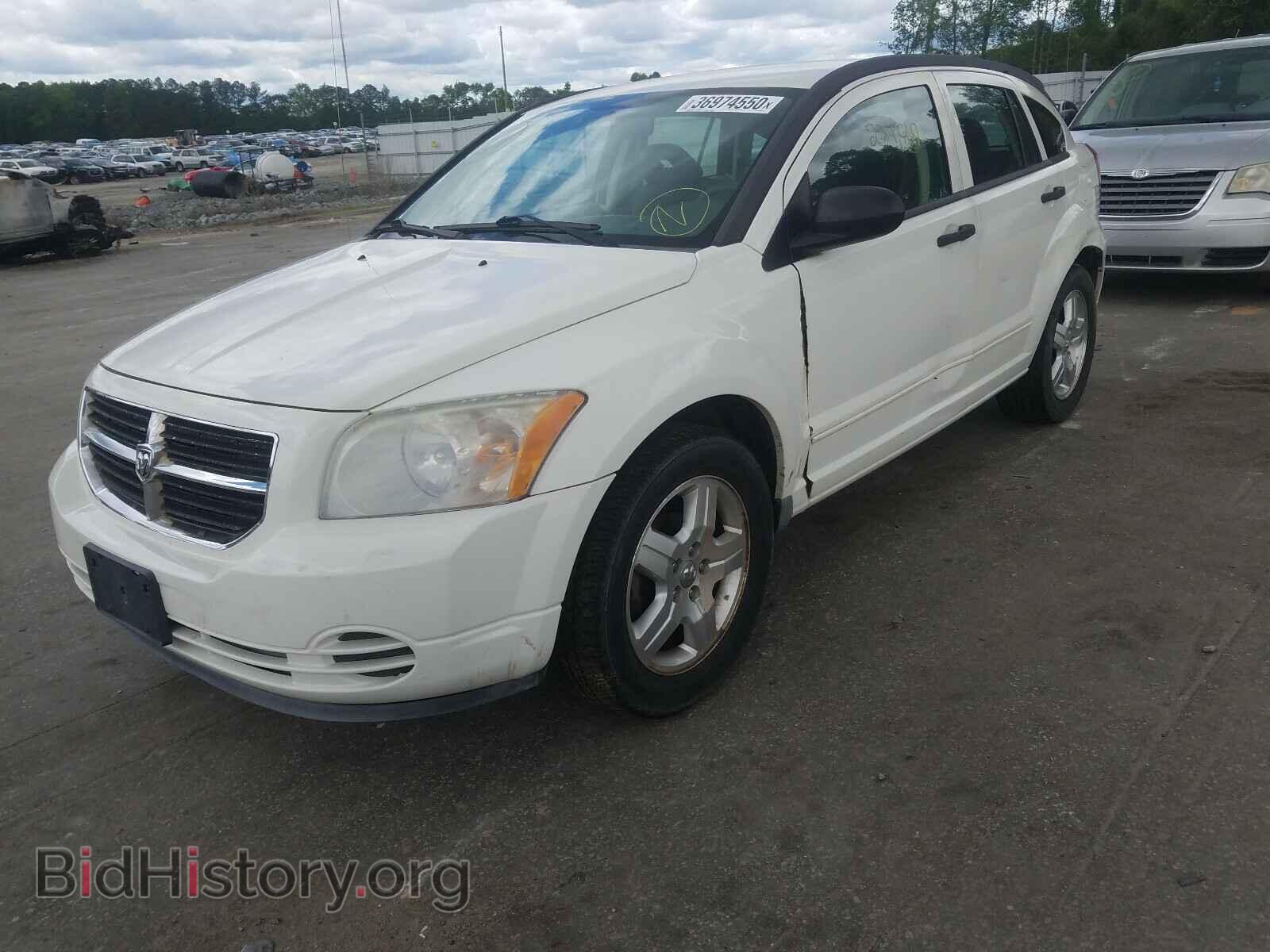 2007 DODGE CALIBER - VIN: 1B3HB48B57D306853 - Фото 2